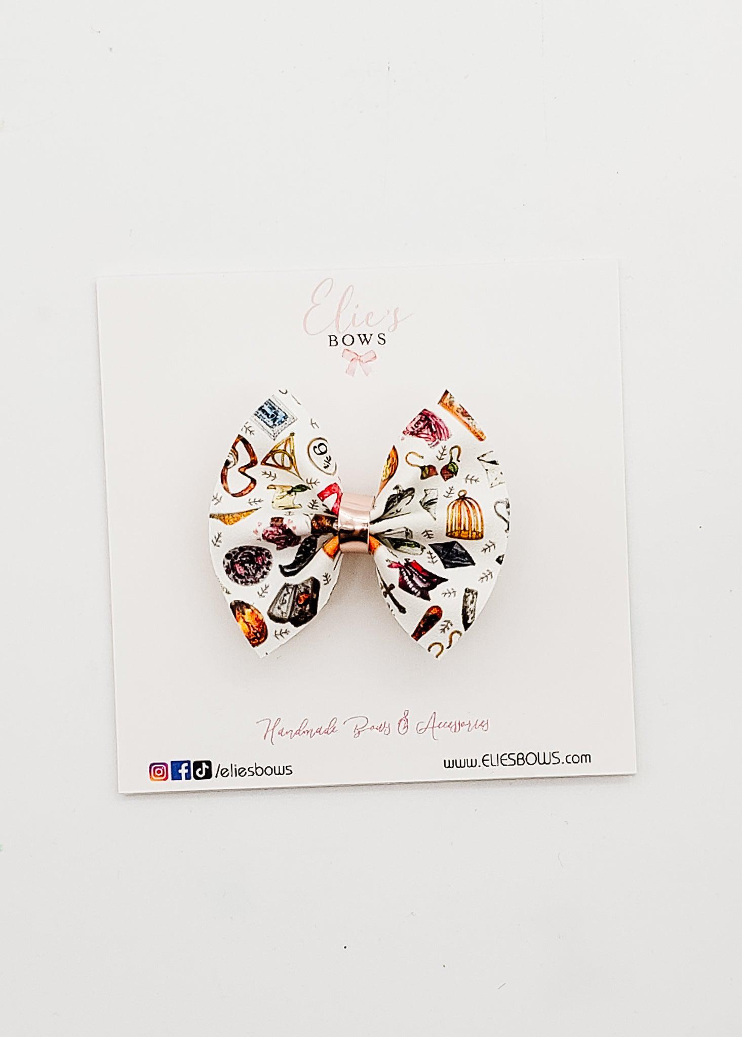9 3/4 - Pixie Bow - 2"-Bows-Elie’s Bows