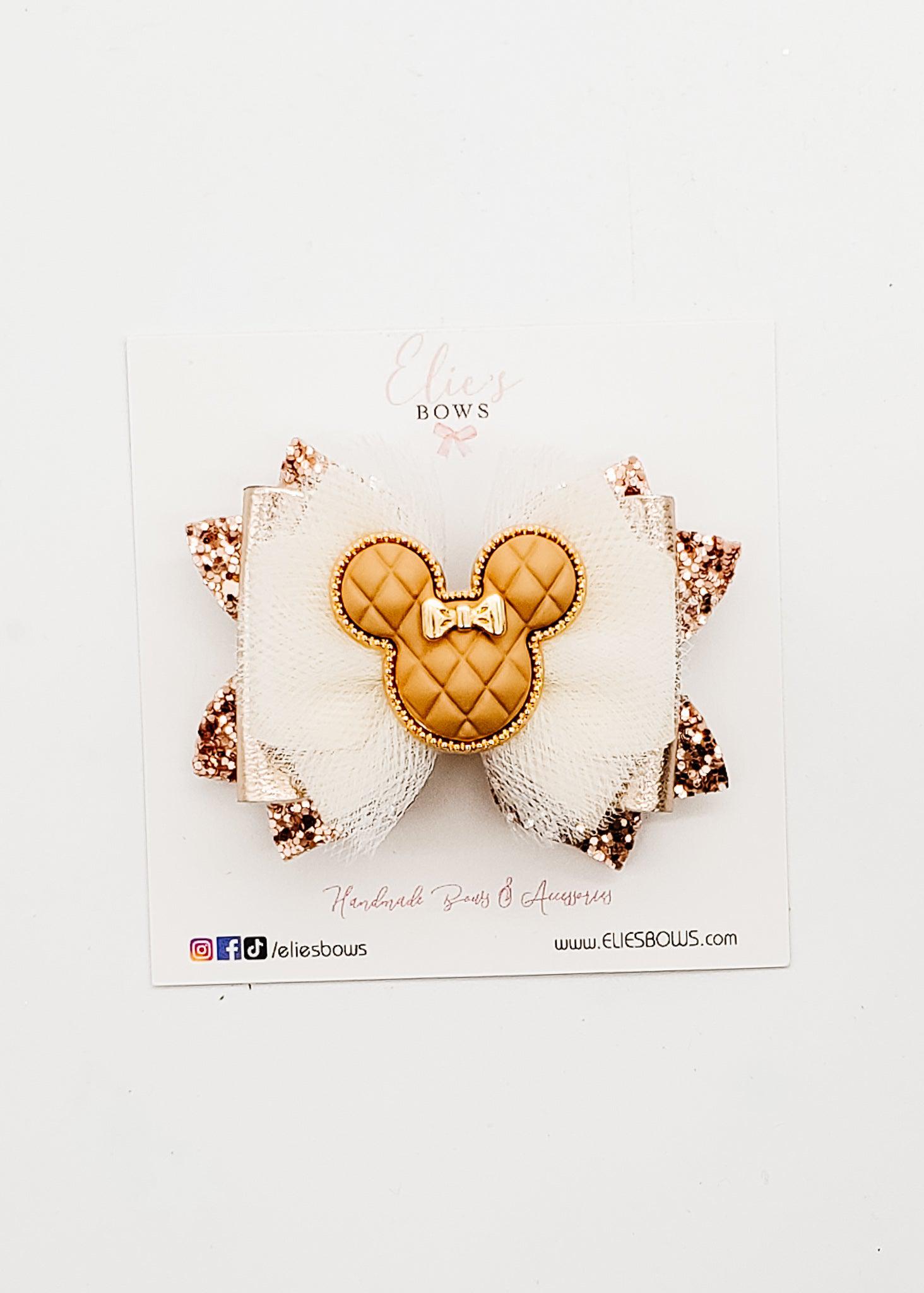 Beige Chic M - 3"-Bows-Elie’s Bows