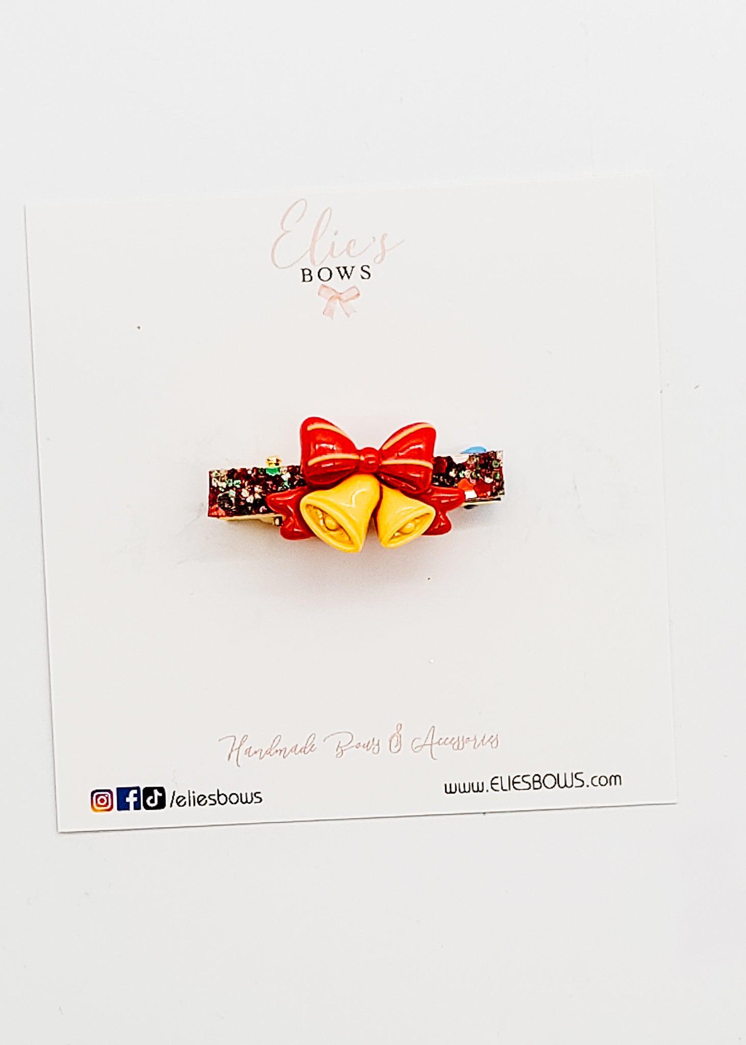 Bells - Bar Clip - 2"-Snap Clips-Elie’s Bows