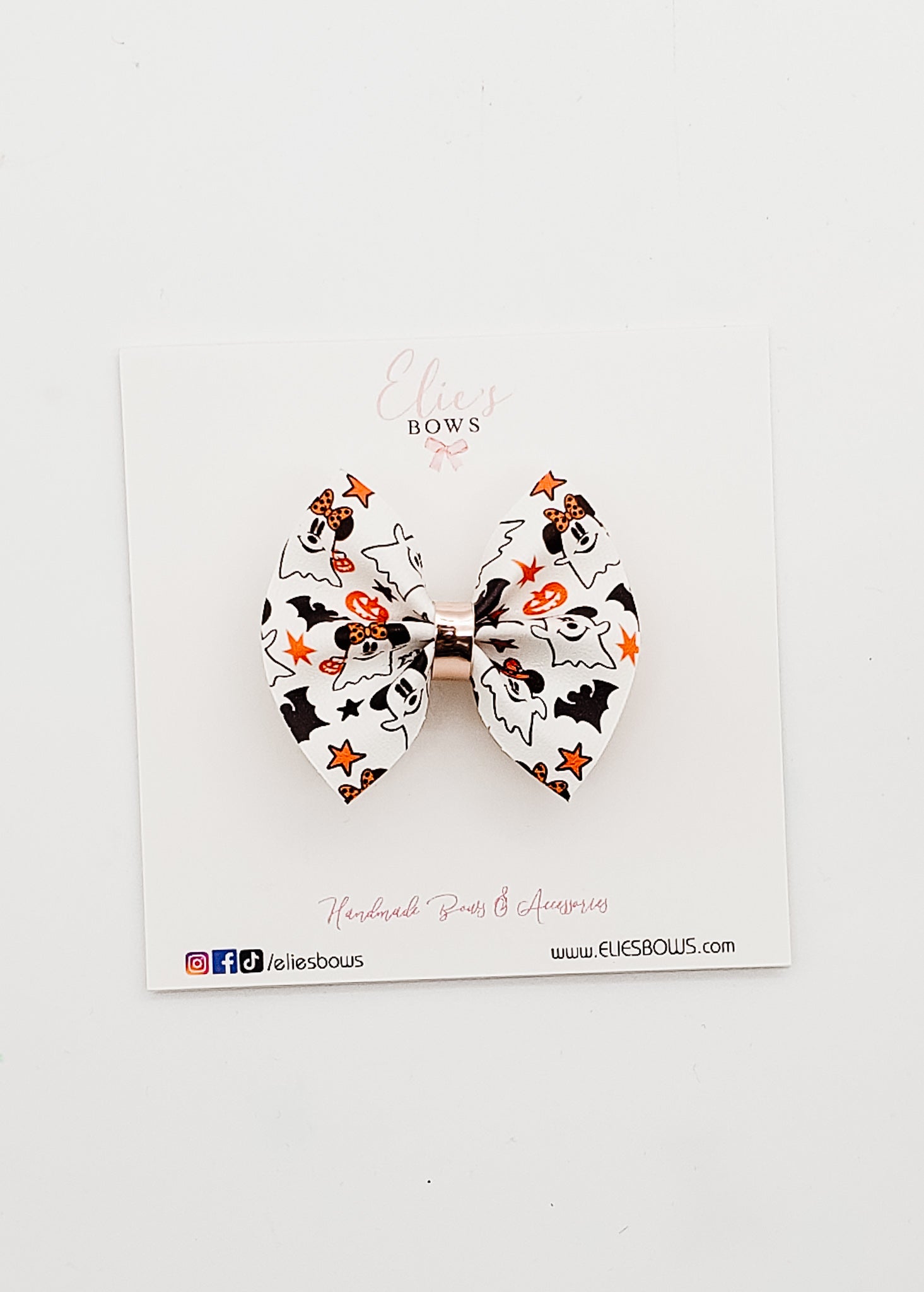 Boo M. - Pixie Bow - 2"-Bows-Elie’s Bows