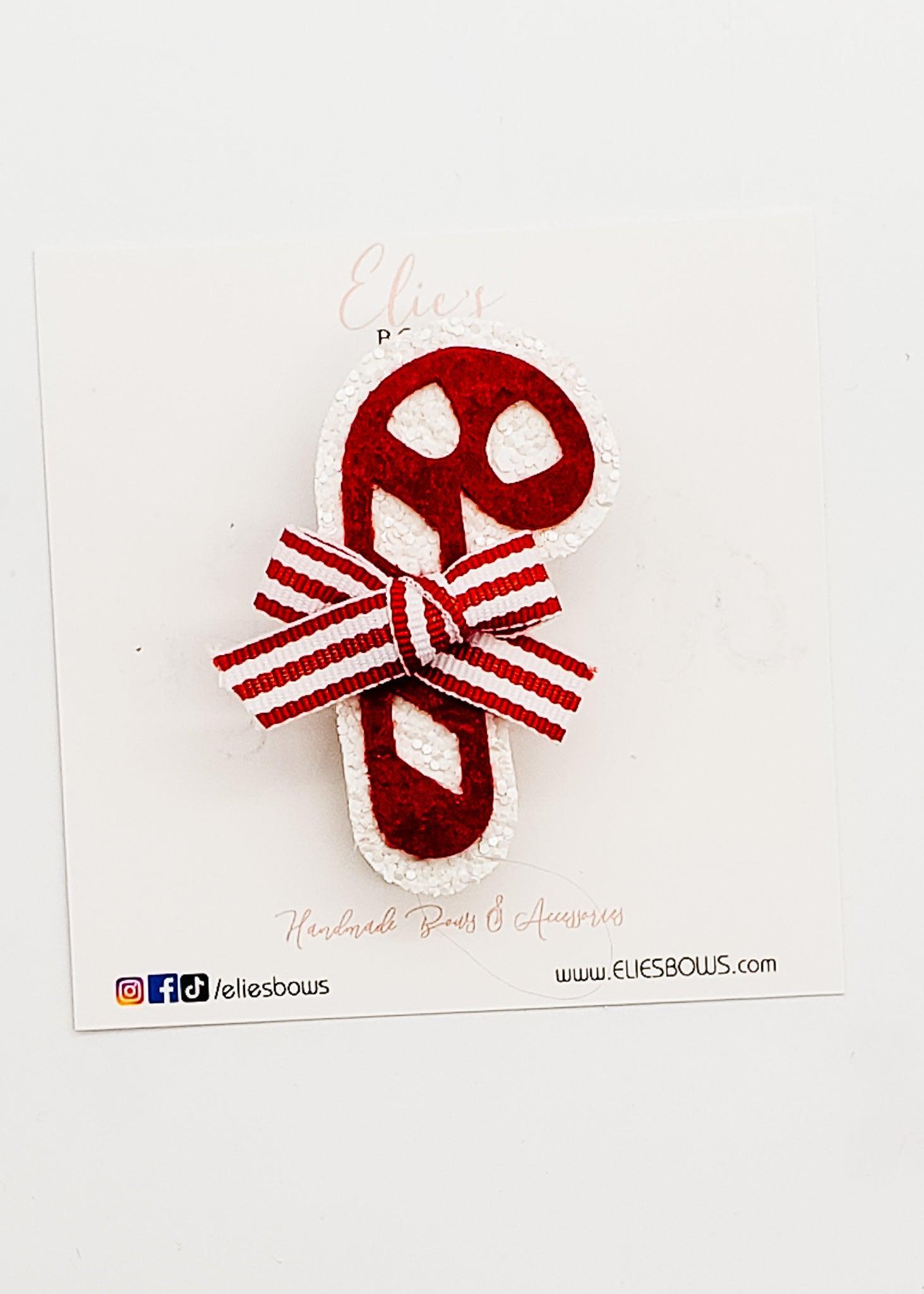 Candy Cane - 1"-Bows-Elie’s Bows