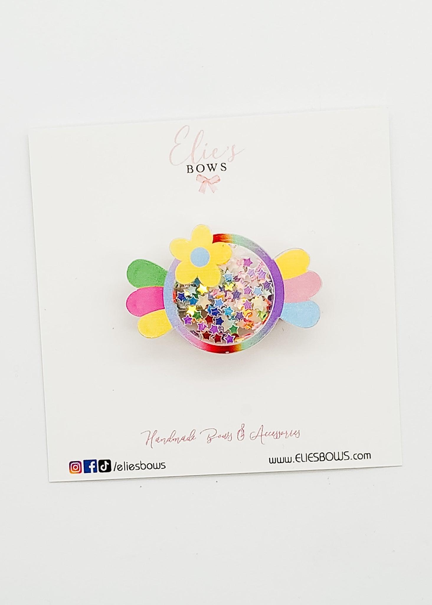 Candy - Shaker Clip - 1.8"-Snap Clips-Elie’s Bows