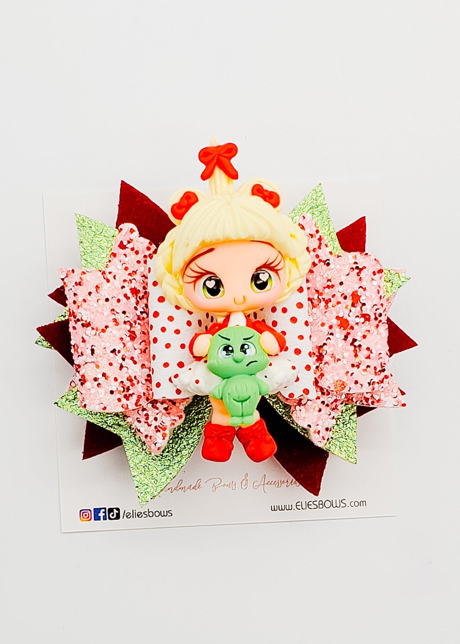 Cindy Lou Who - 4"-Bows-Elie’s Bows