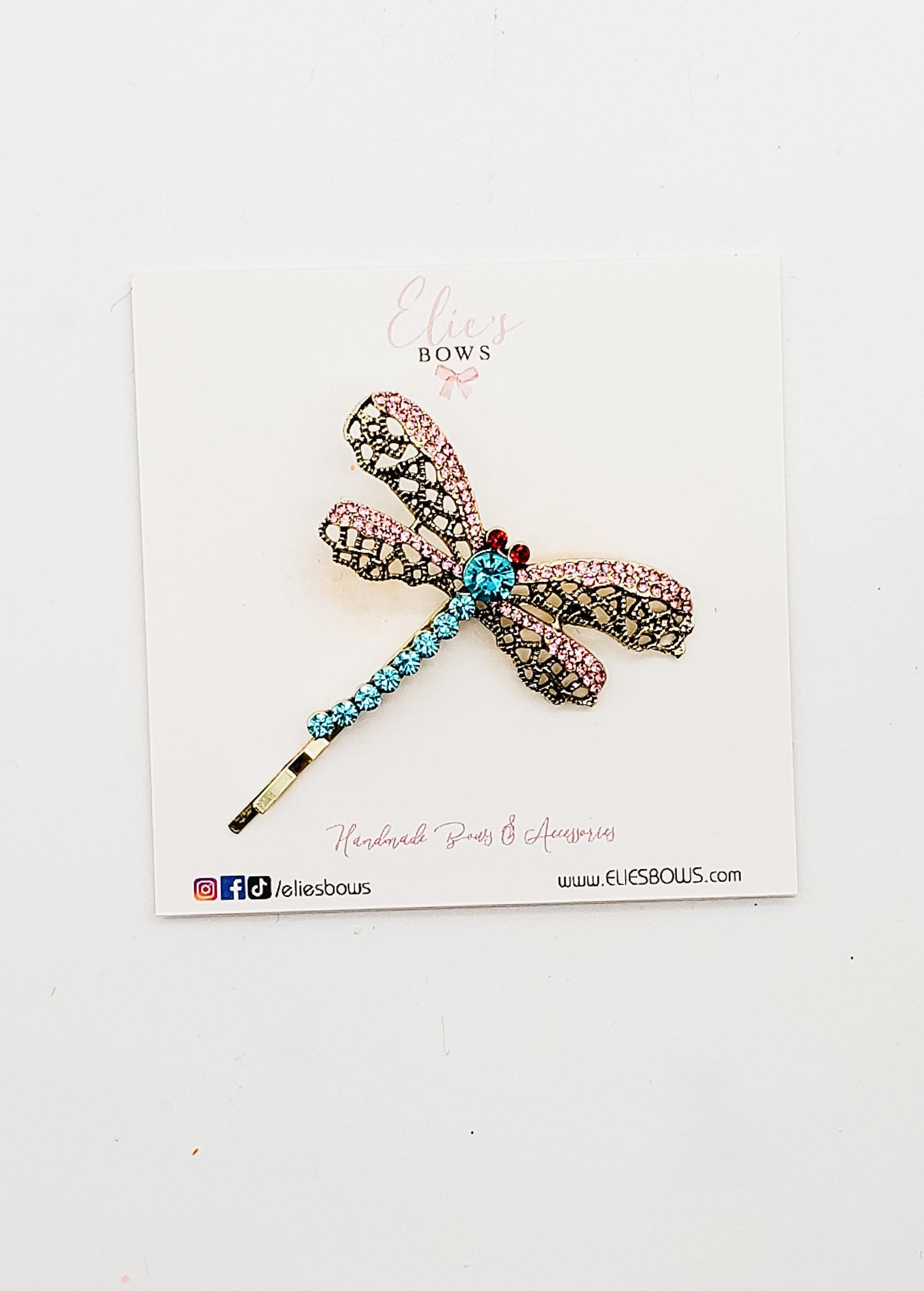 Coraline - Bobby Pin - 2.2"-Snap Clips-Elie’s Bows