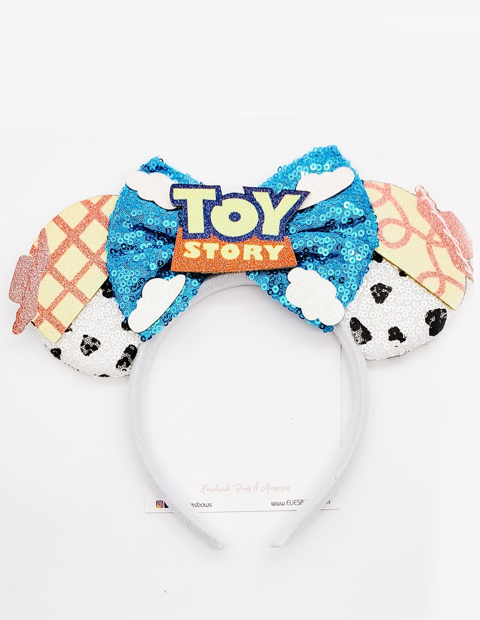 Cowgirl & Cowboy (discoloration)- Ears Headband-Headband-Elie’s Bows