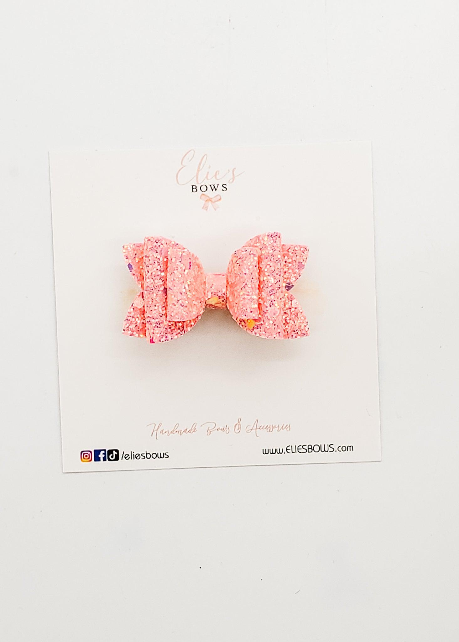 Dark Pink (Glow in the dark) - 2"-Bows-Elie’s Bows