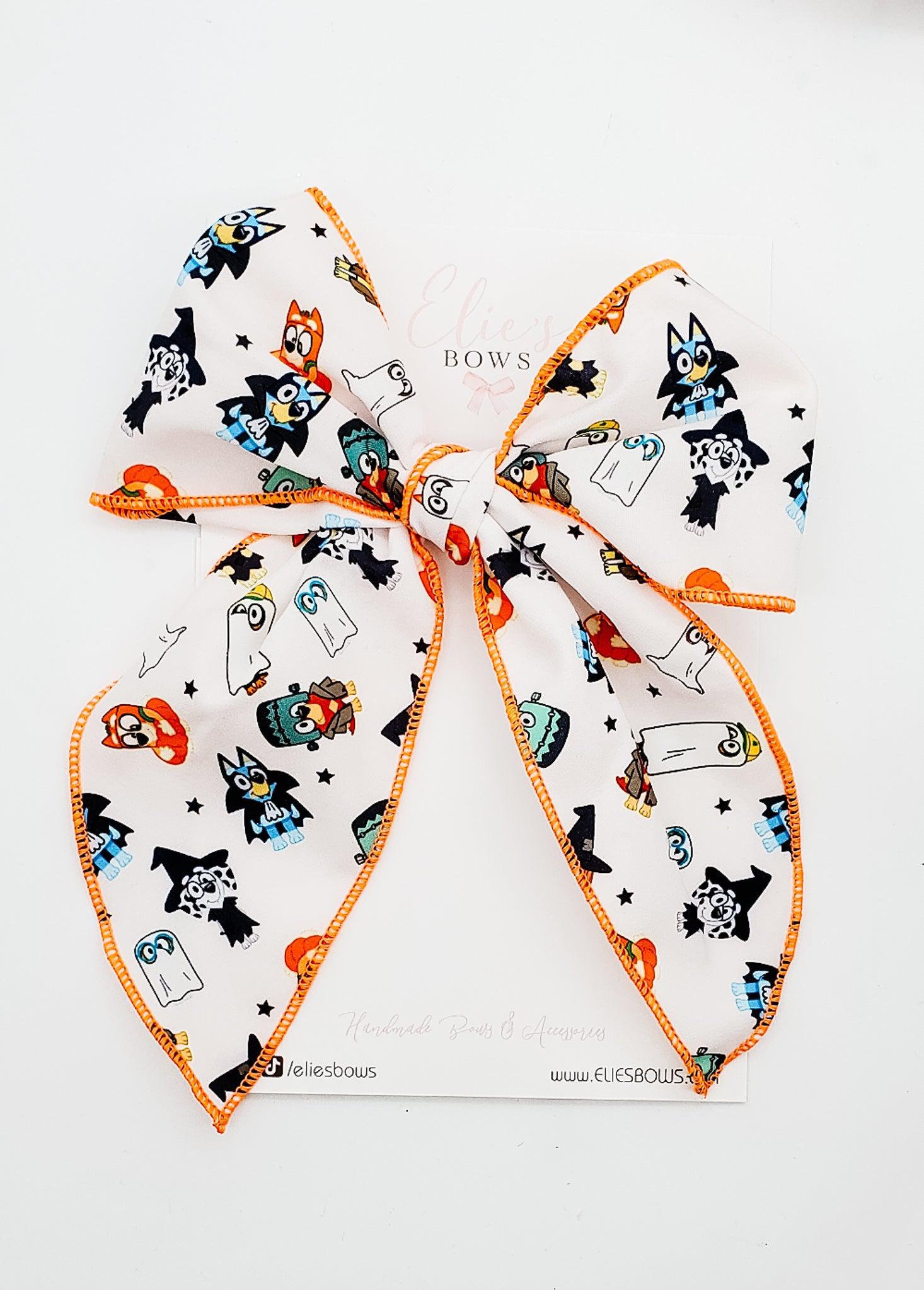 Dressing up for Halloween - Charlotte Bow - 5.5"-Charlotte-Elie’s Bows