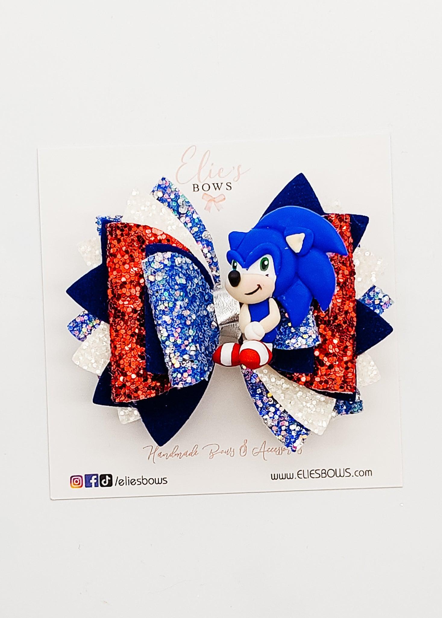 Fast Hedgehog - 3"-Bows-Elie’s Bows