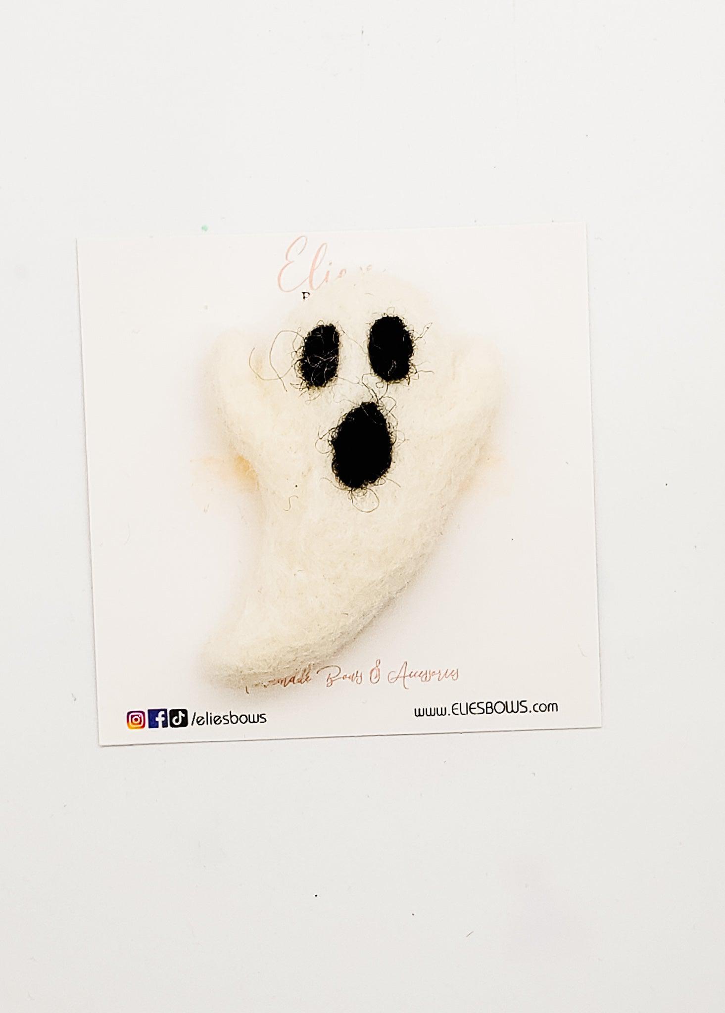 Felt Ghost - 2"-Bows-Elie’s Bows