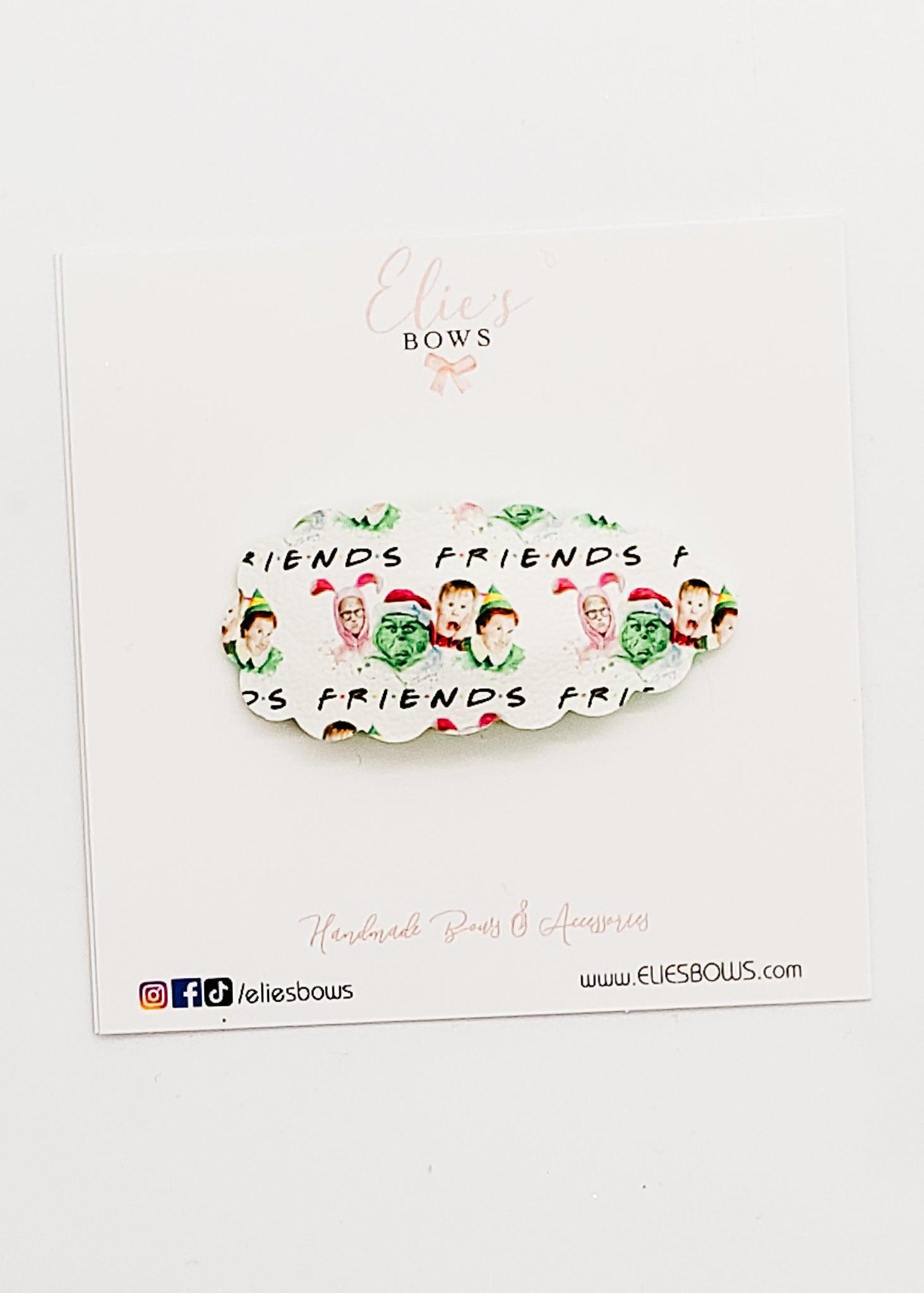 Friends - Snap Clip - 2.5"-Snap Clips-Elie’s Bows