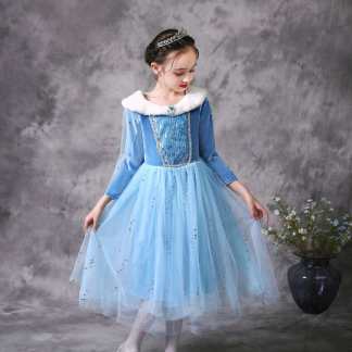 Frozen Fur - Dress-Dresses-Elie’s Bows