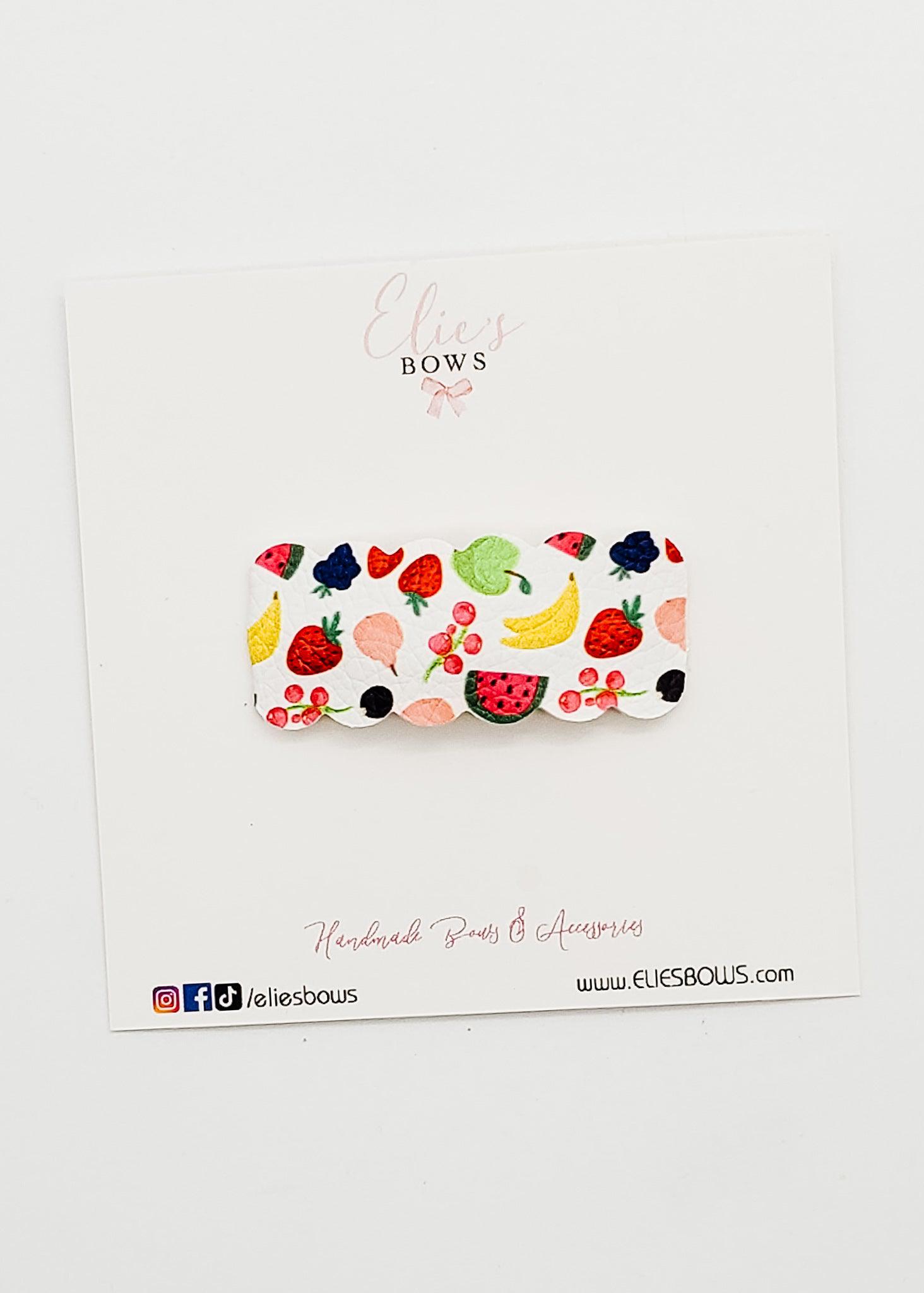 Fruit Salad - Snap Clips - 2"-Snap Clips-Elie’s Bows