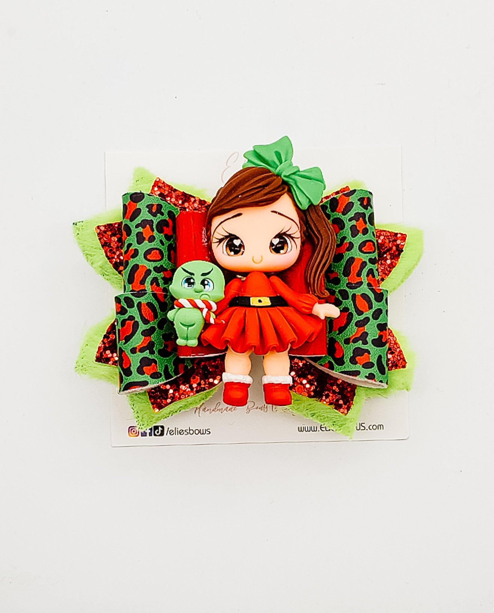 Girl & Mean Guy - 4.5"-Bows-Elie’s Bows