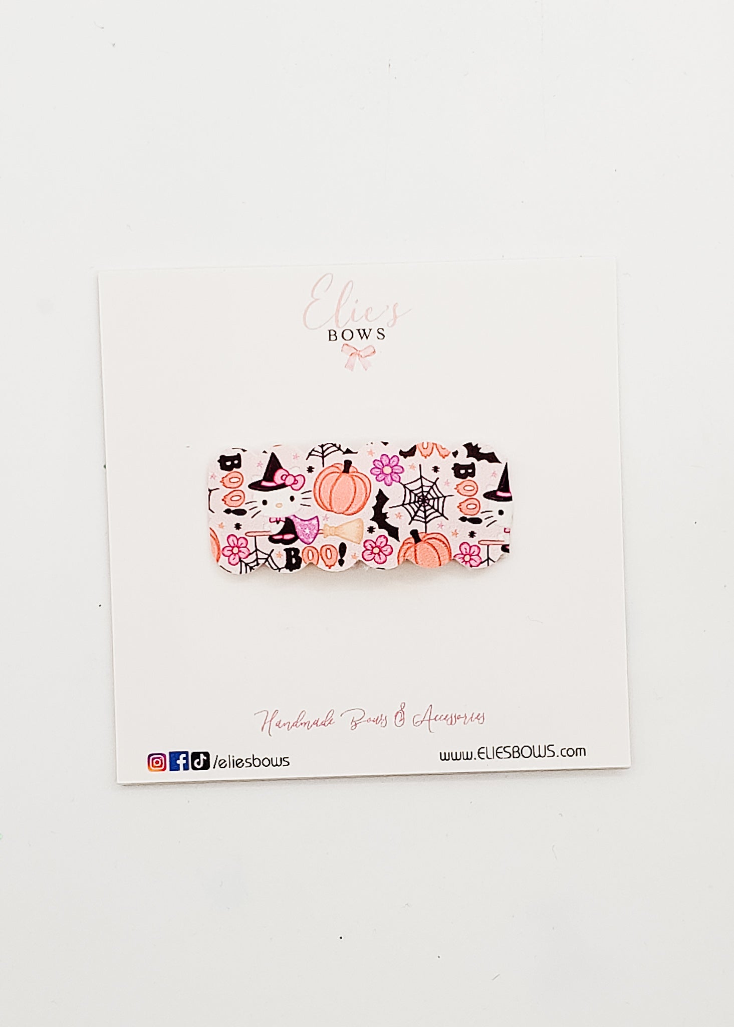 Hello Halloween - Snap Clips - 2"-Snap Clips-Elie’s Bows