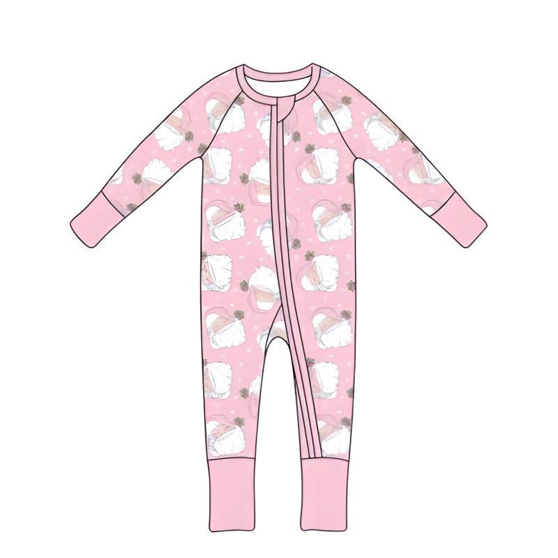 Ho Ho Ho! - Onesie PJs-pyjamas-Elie’s Bows