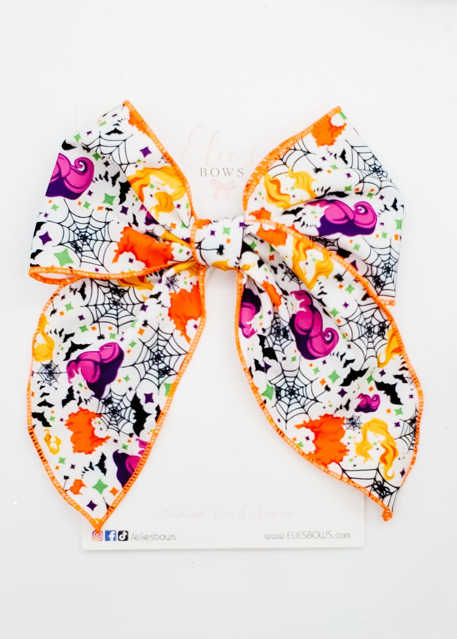 Hocus Pocus - Charlotte Bow - 5.5"-Charlotte-Elie’s Bows