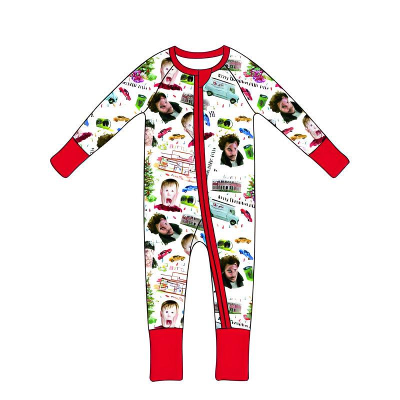 Home Alone - Onesie PJs-pyjamas-Elie’s Bows