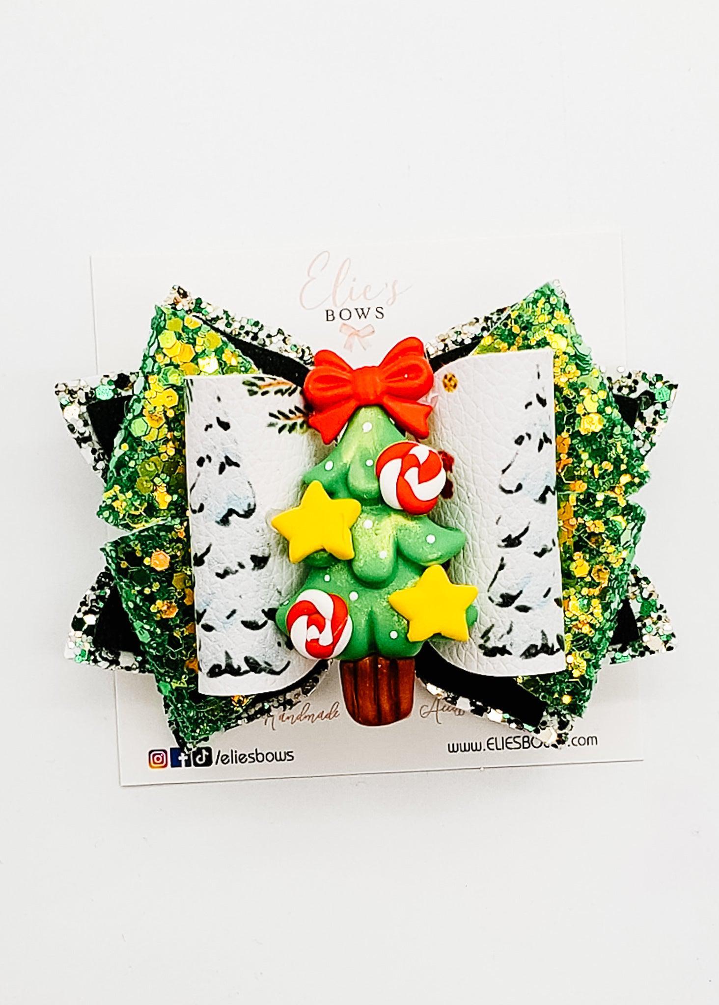 Home for Christmas - 4"-Bows-Elie’s Bows