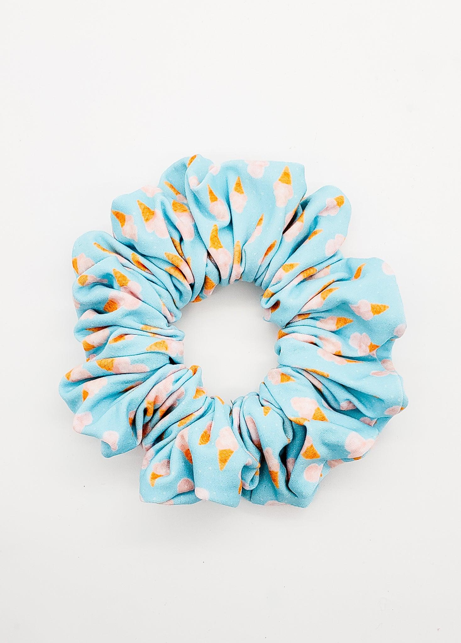 Ice Cream Scoops - XL Scrunchie-Scrunchie-Elie’s Bows