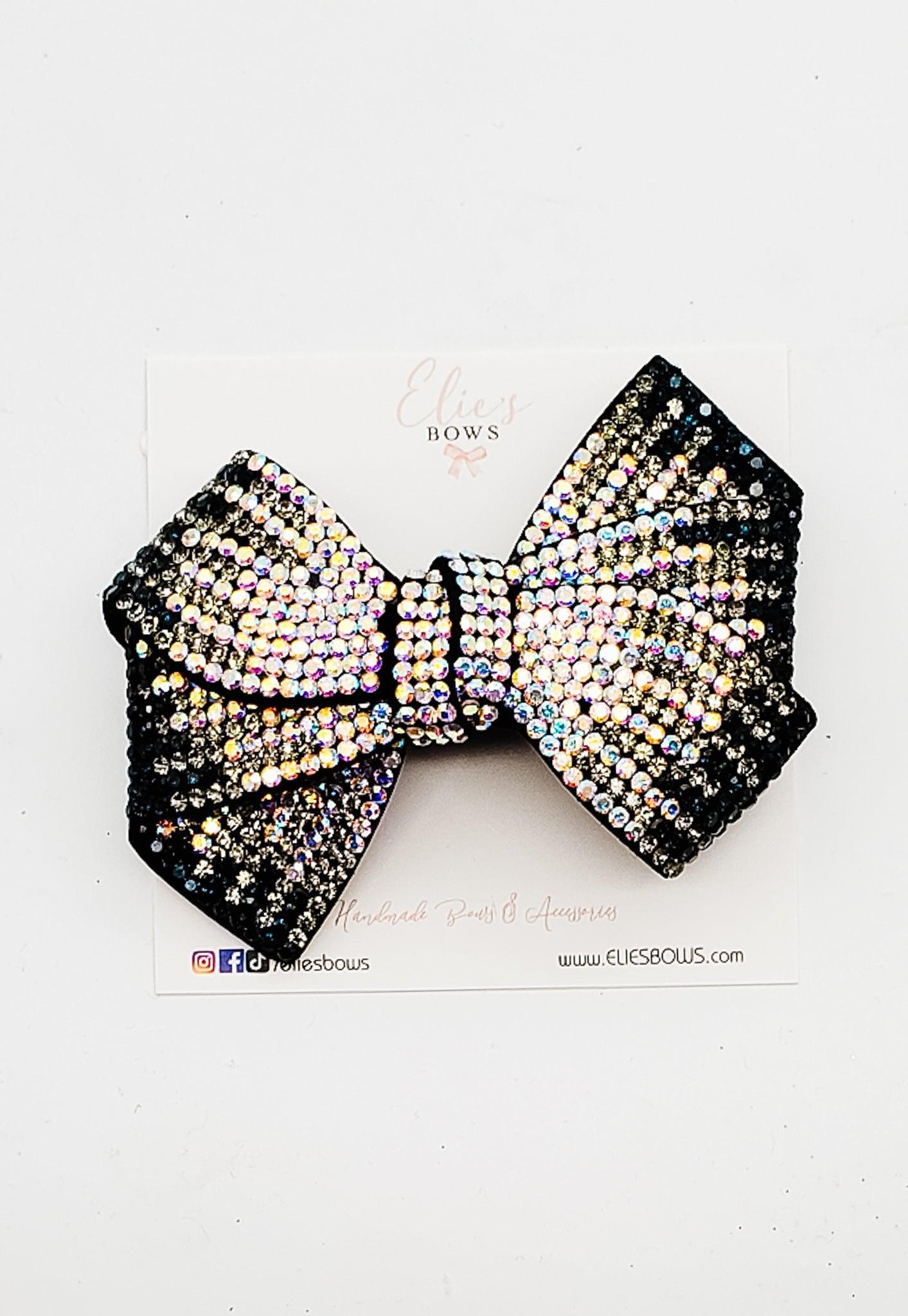 Jewels Chic Barette Bow - 4"-Bows-Elie’s Bows