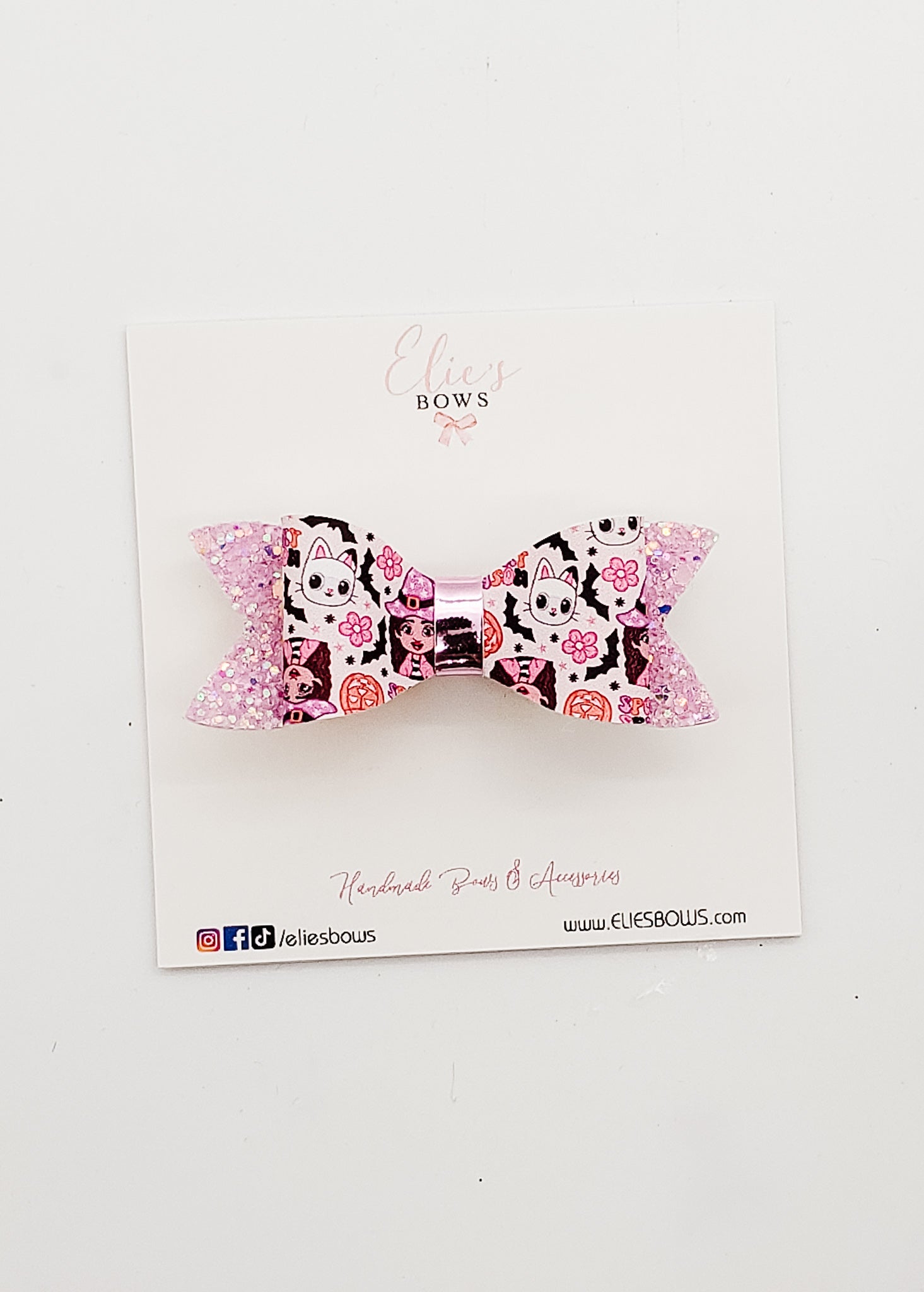 Kitty Boo! - Dixie Bow - 2.7"-Bows-Elie’s Bows