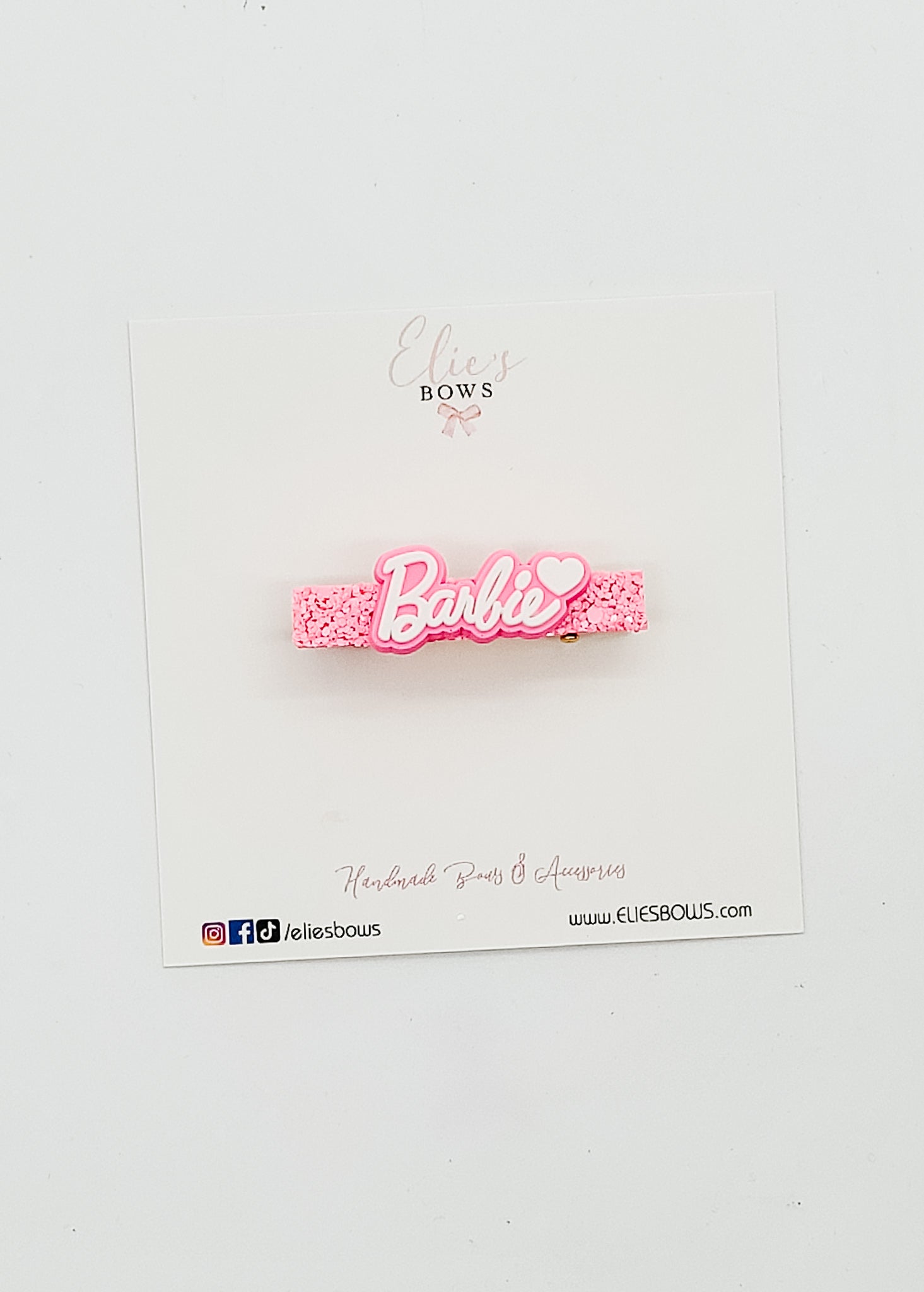 Life in Plastic - Bar Clip - 2"-Snap Clips-Elie’s Bows