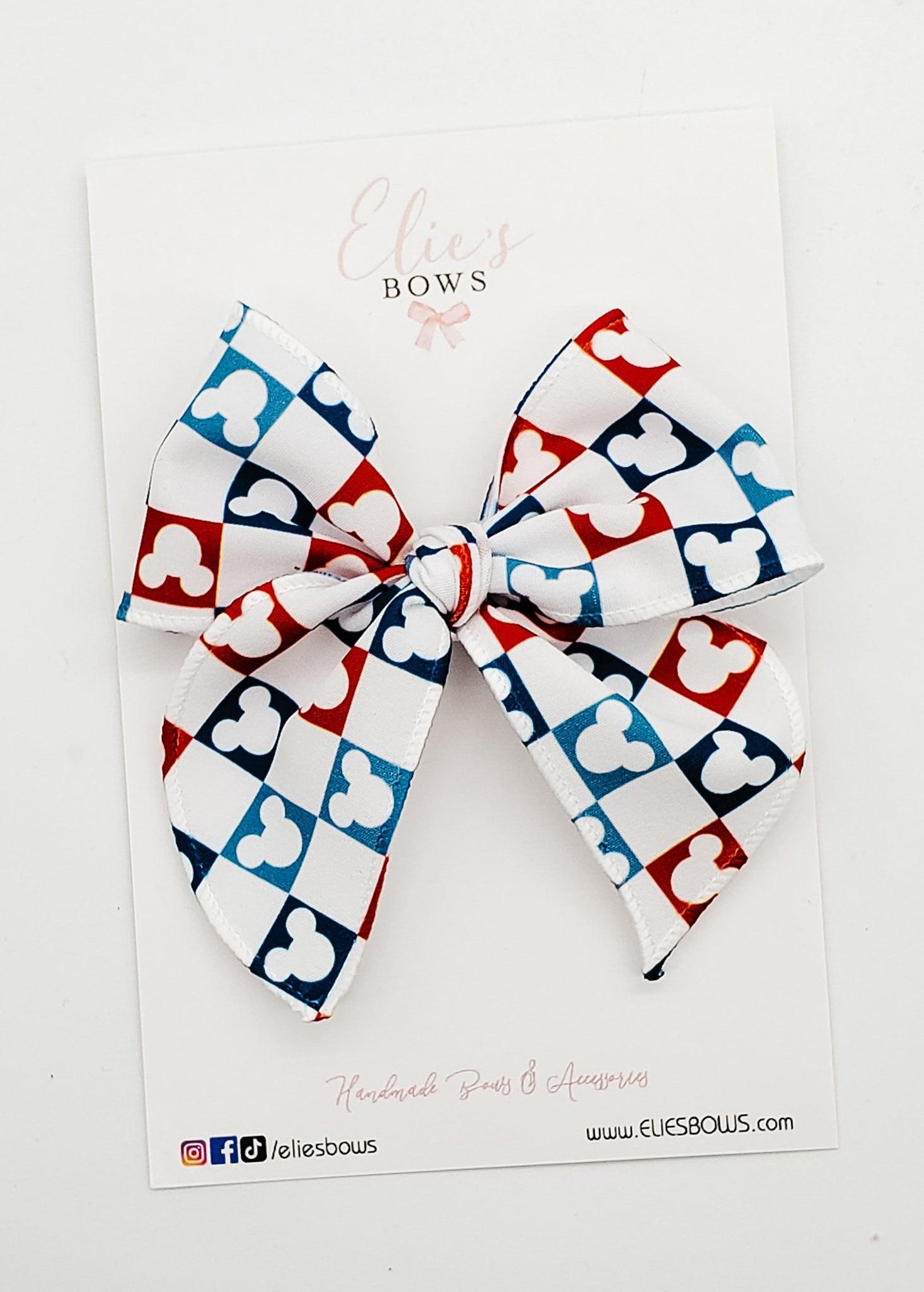 M Summer - Charlotte Bow - 4"-Charlotte-Elie’s Bows