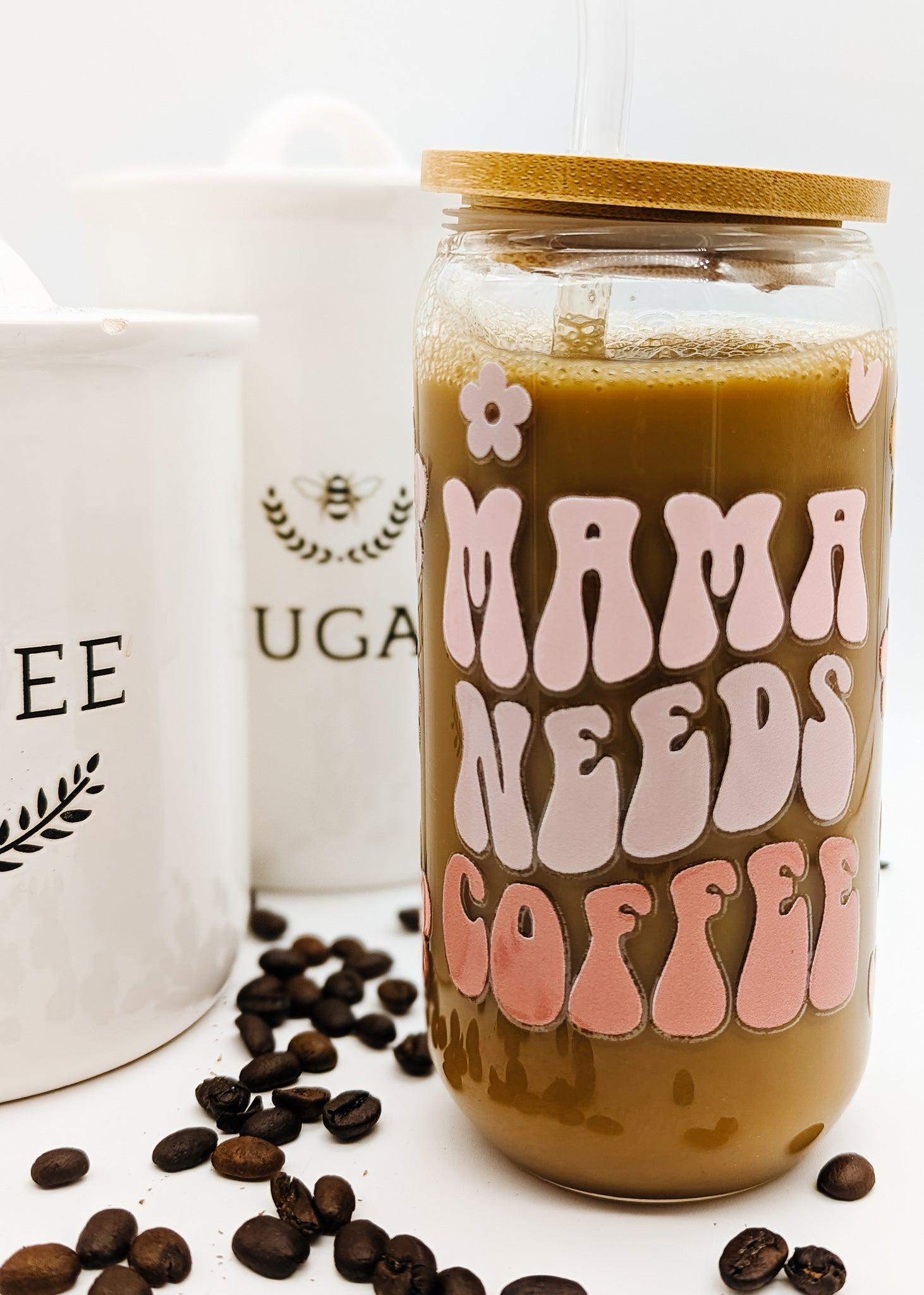 Mama Needs Coffee Tumbler-Tumbler-Elie’s Bows