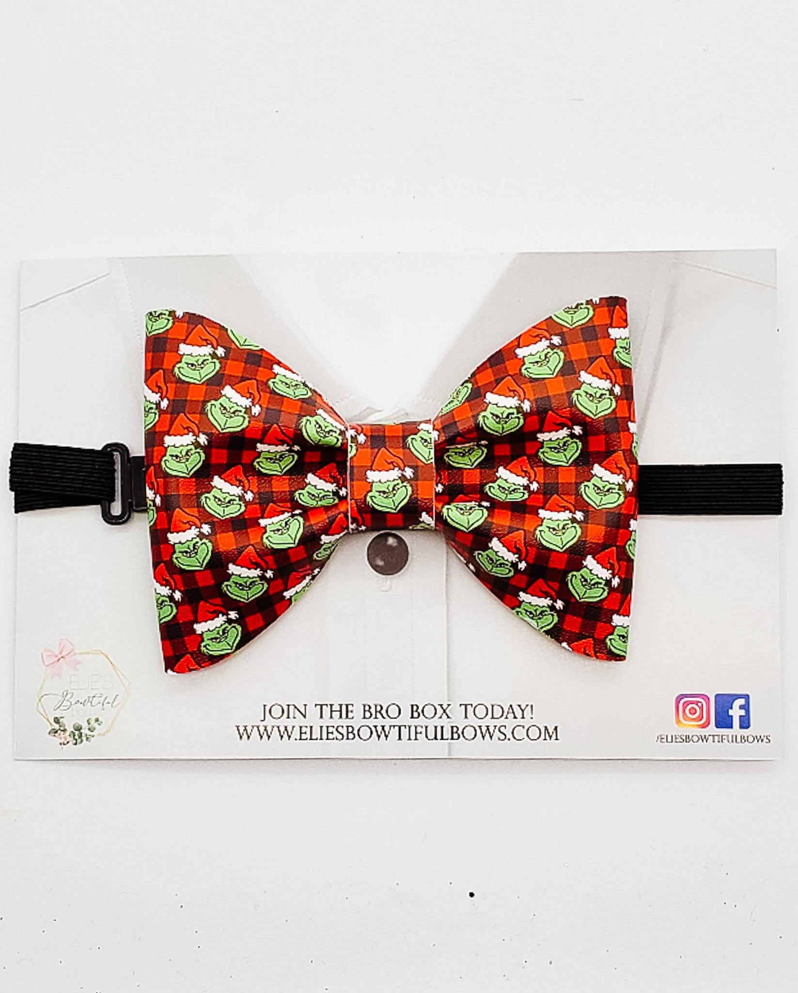 Meanie - faux leather - 4.2"-Bowtie-Elie’s Bows