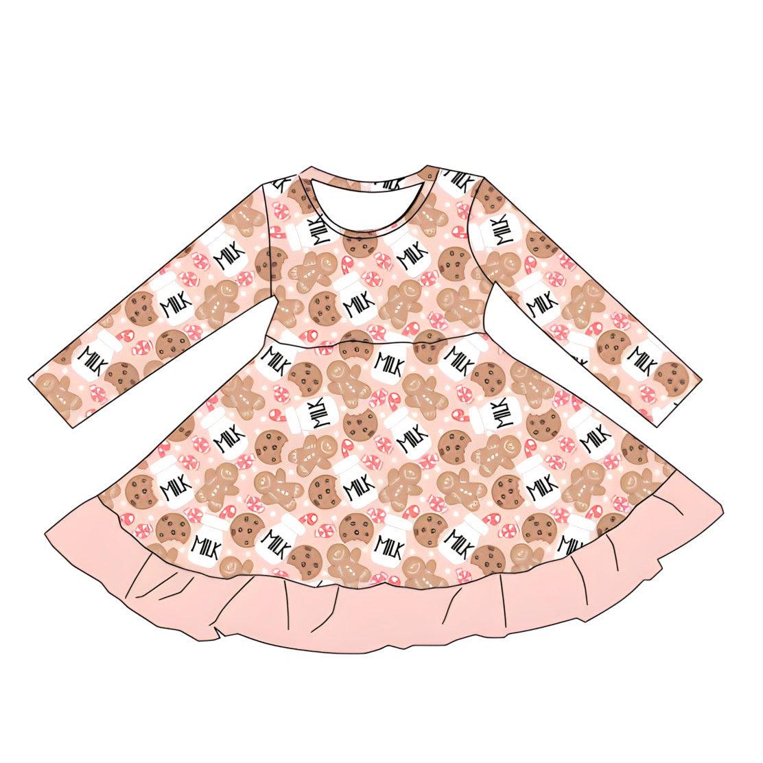 Milk & Cookies - Dresses-Dresses-Elie’s Bows