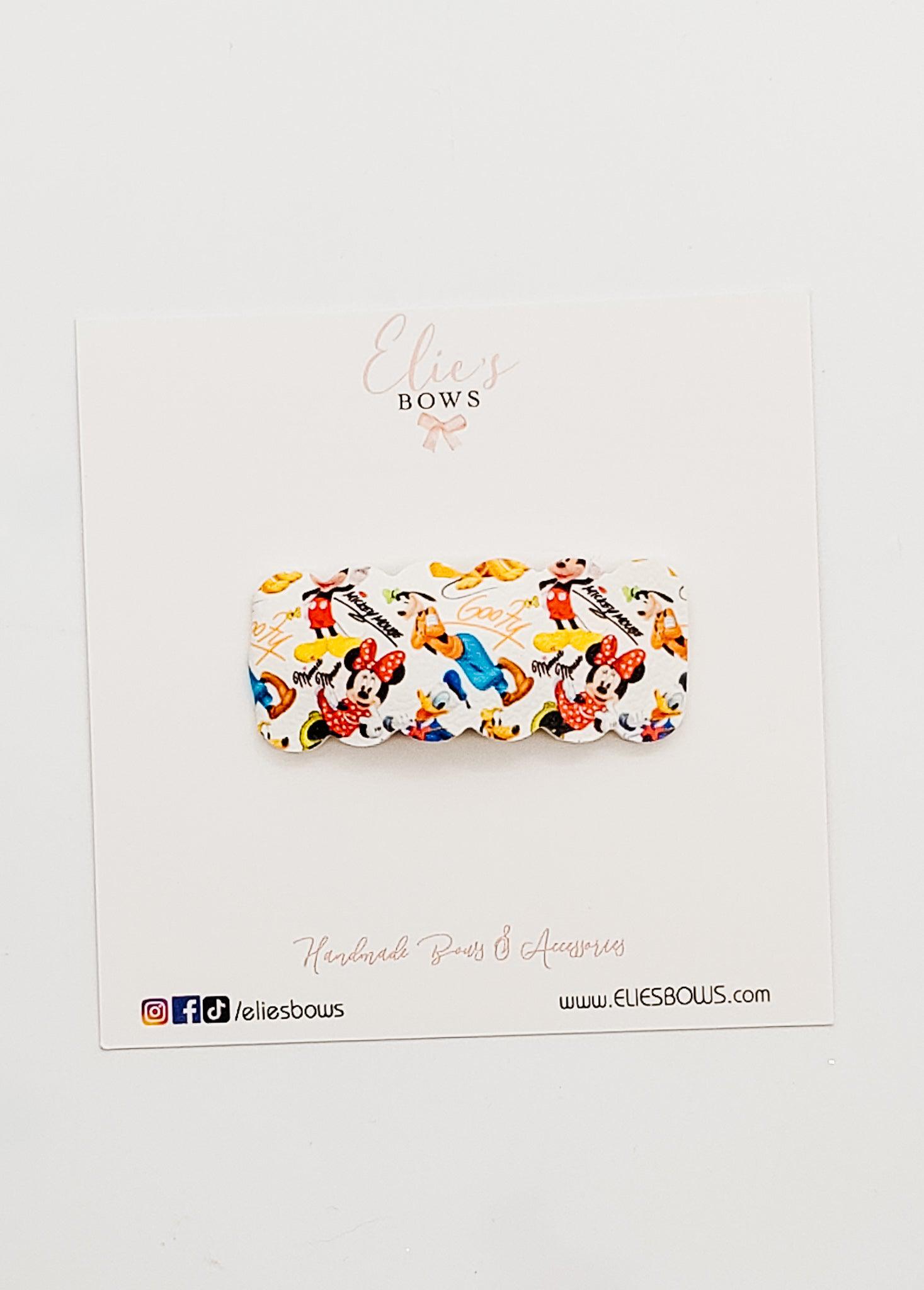 Mouse Club - Snap Clips - 2"-Snap Clips-Elie’s Bows