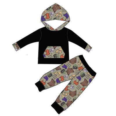 Oh BOOOOK (Two Piece Hoodie) PRE-ORDER-Apparel-Elie’s Bows