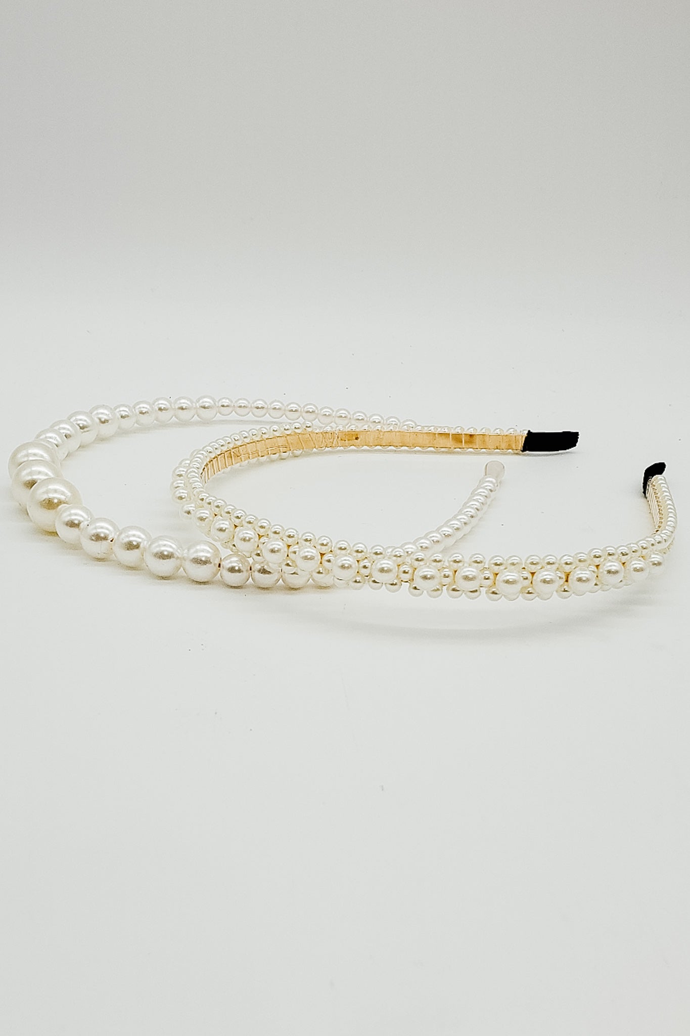 Pearl Headbands - hard headband-Hard Headbands-Elie’s Bows