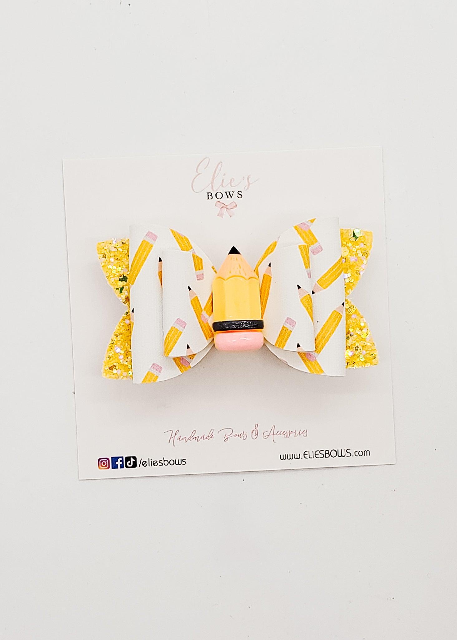 Pencils - 3"-Bows-Elie’s Bows