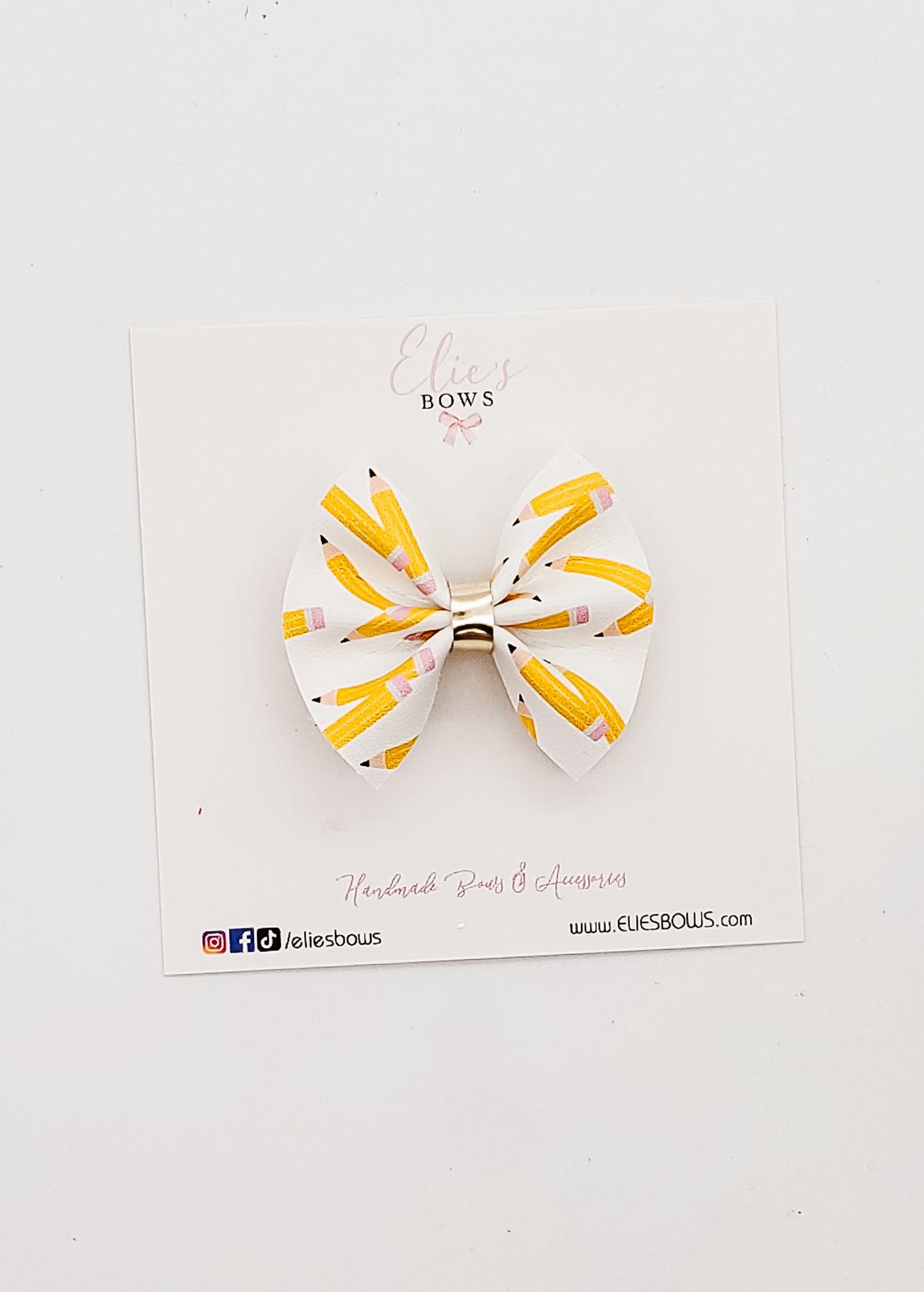 Pencils - Pixie Bow - 2"-Bows-Elie’s Bows