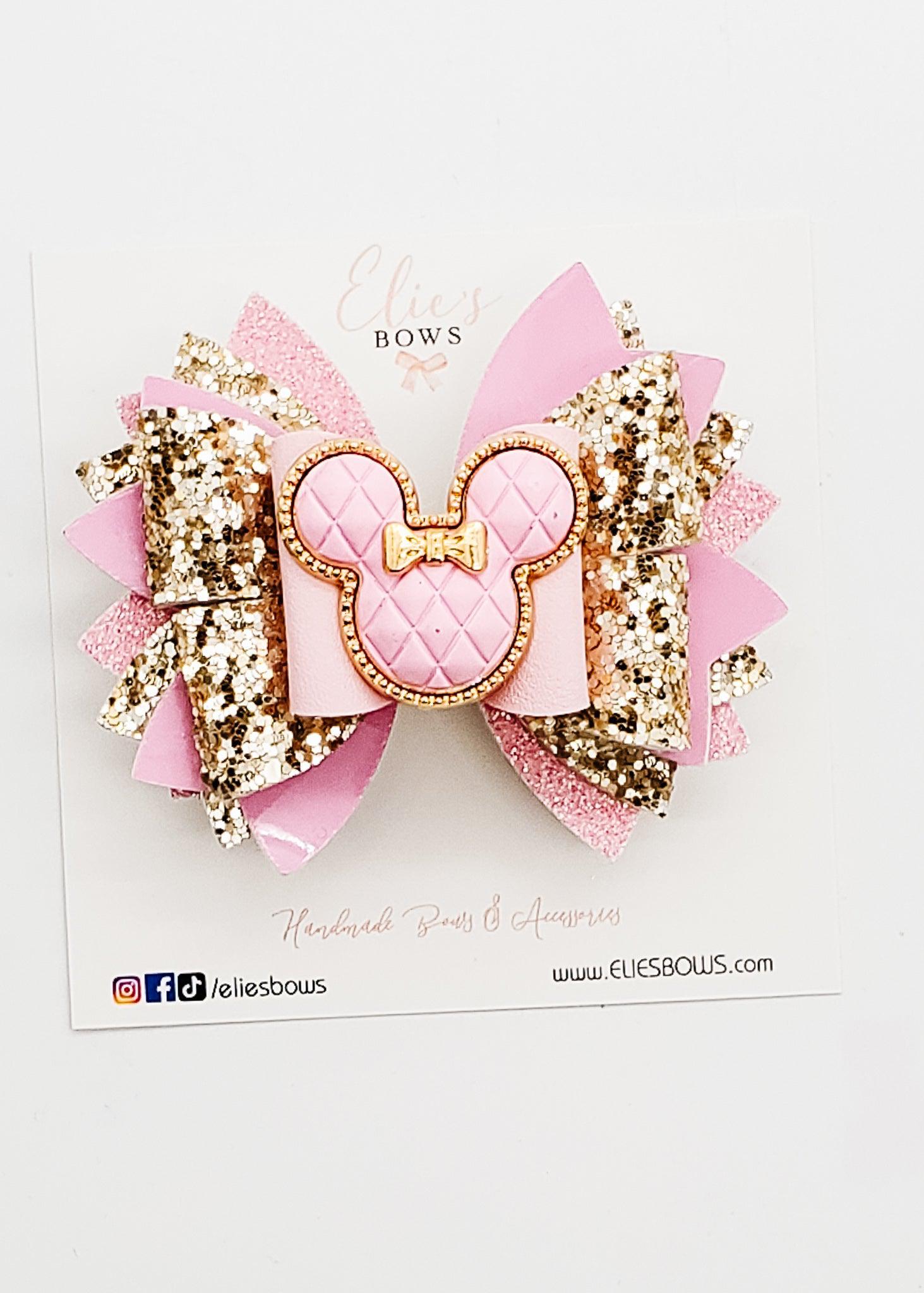Pink Chic M. - 3.5"-Bows-Elie’s Bows