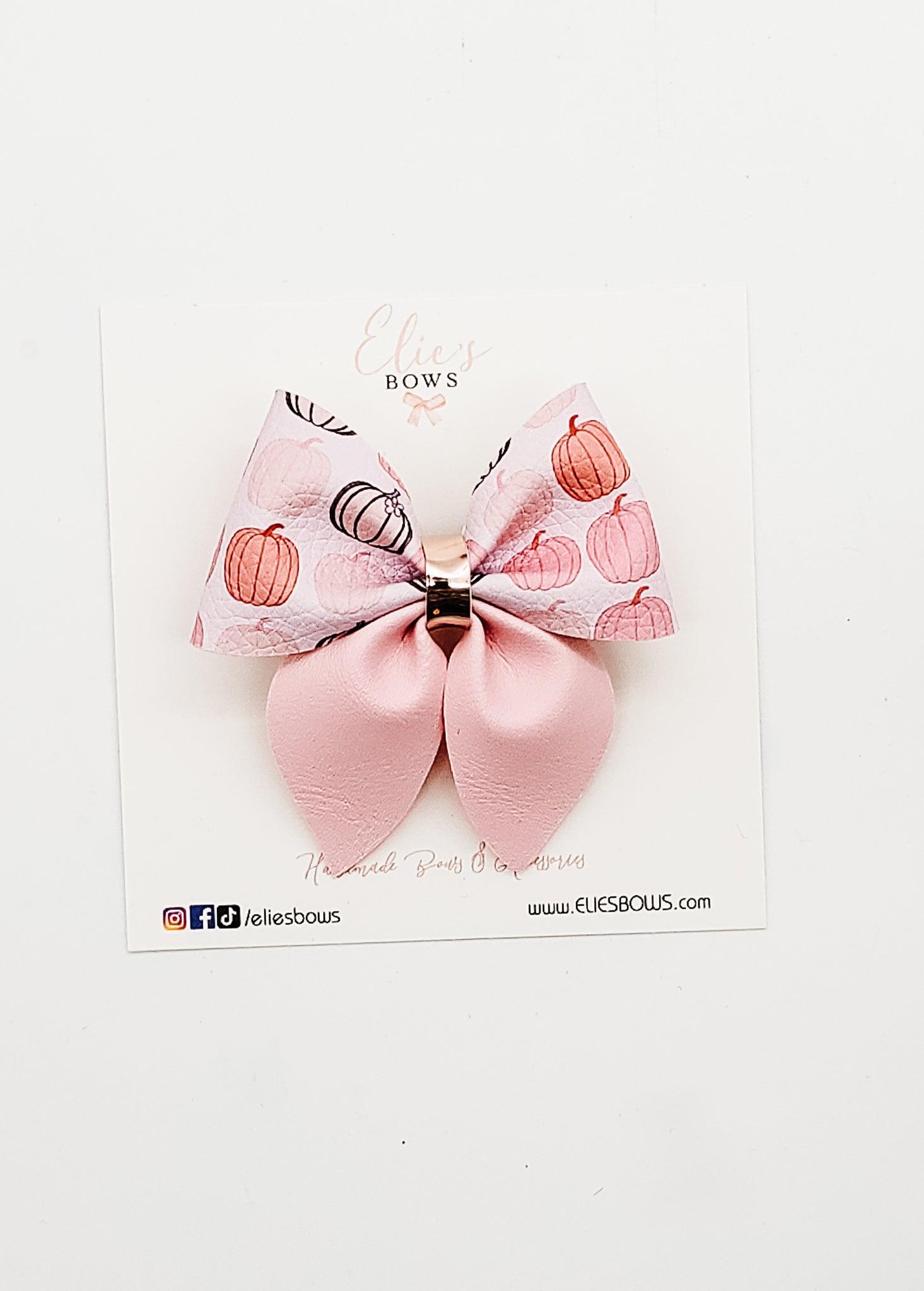 Pink Pumpkins - 2.5"-Bows-Elie’s Bows