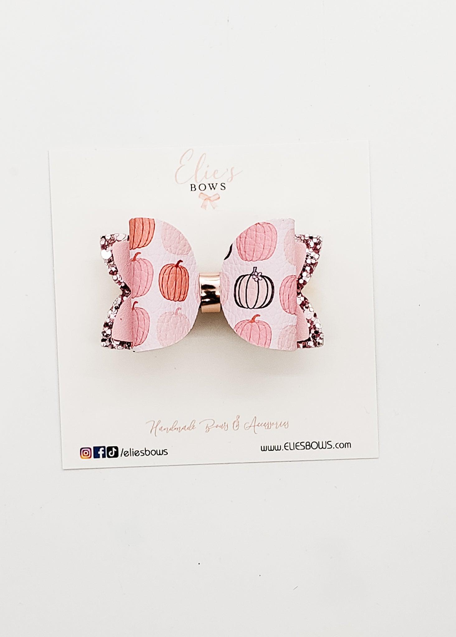 Pink Pumpkins - 2.5"-Bows-Elie’s Bows
