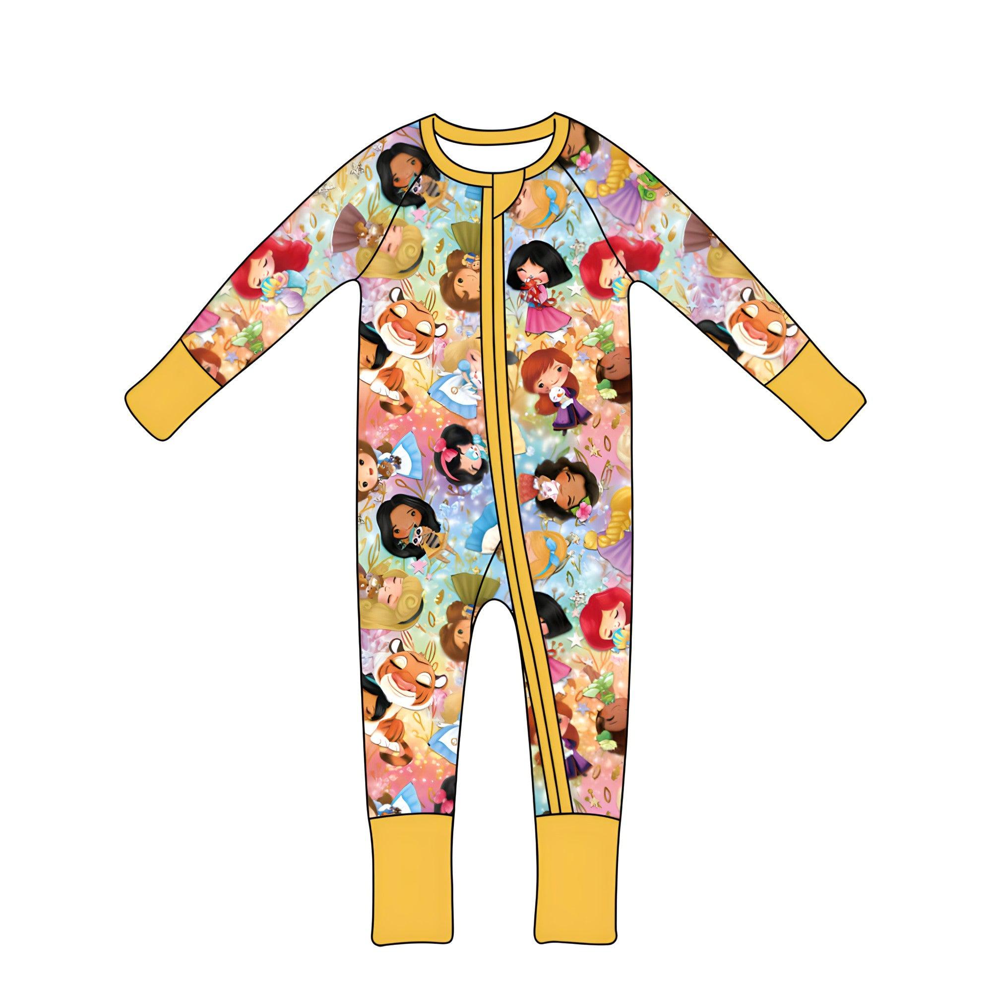 Princess (Onesie PJs) PRE-ORDER-pyjamas-Elie’s Bows