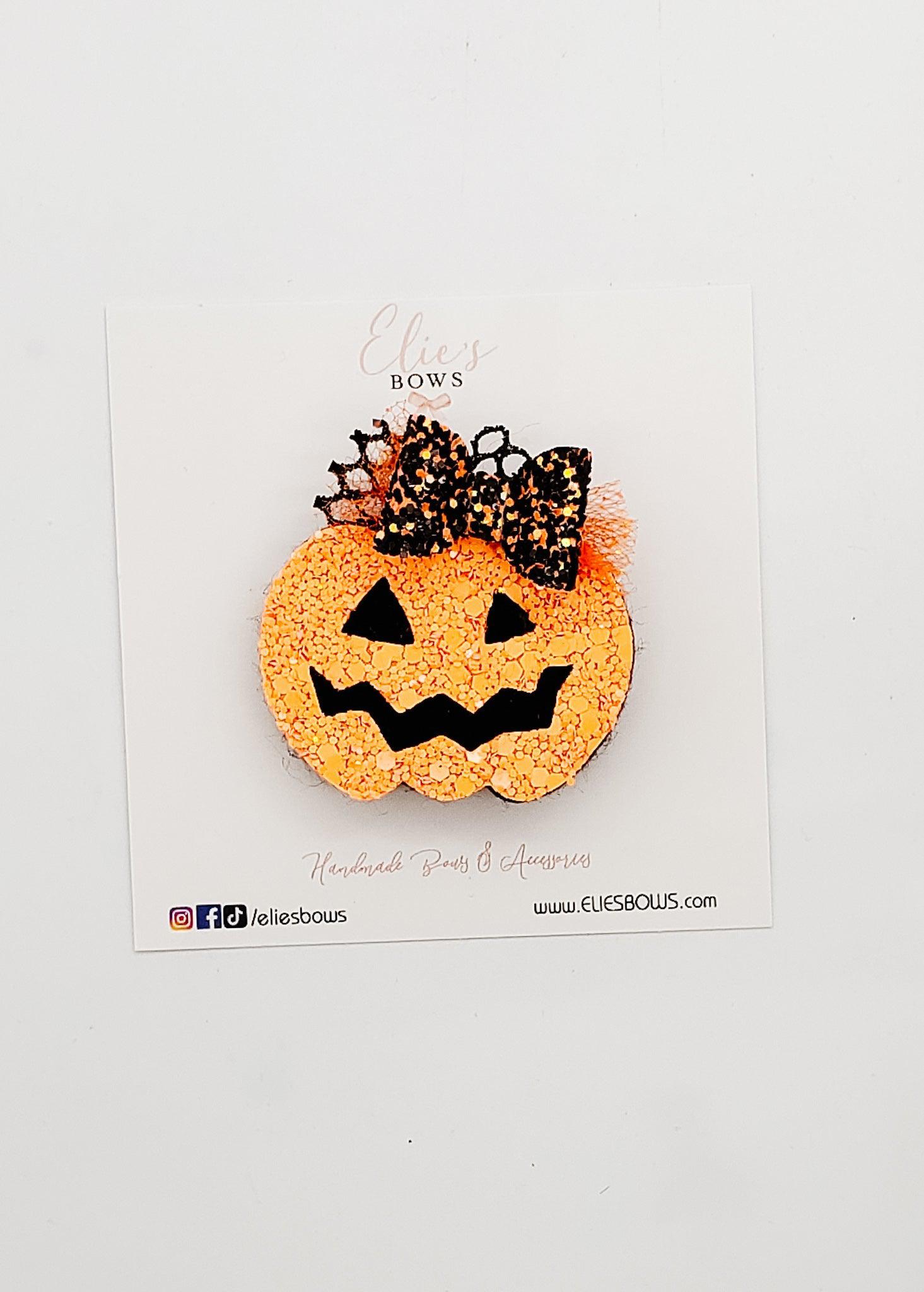 Pumpkin Clip - 2"-Bows-Elie’s Bows