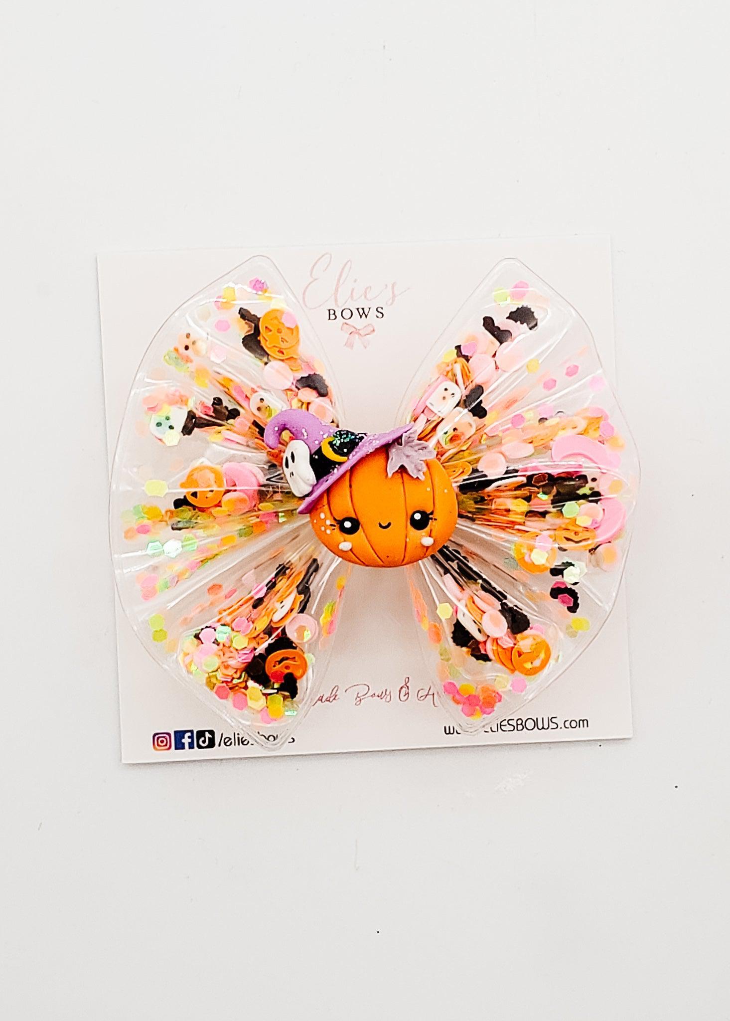 Pumpkin Shaker - 3.5"-Bows-Elie’s Bows