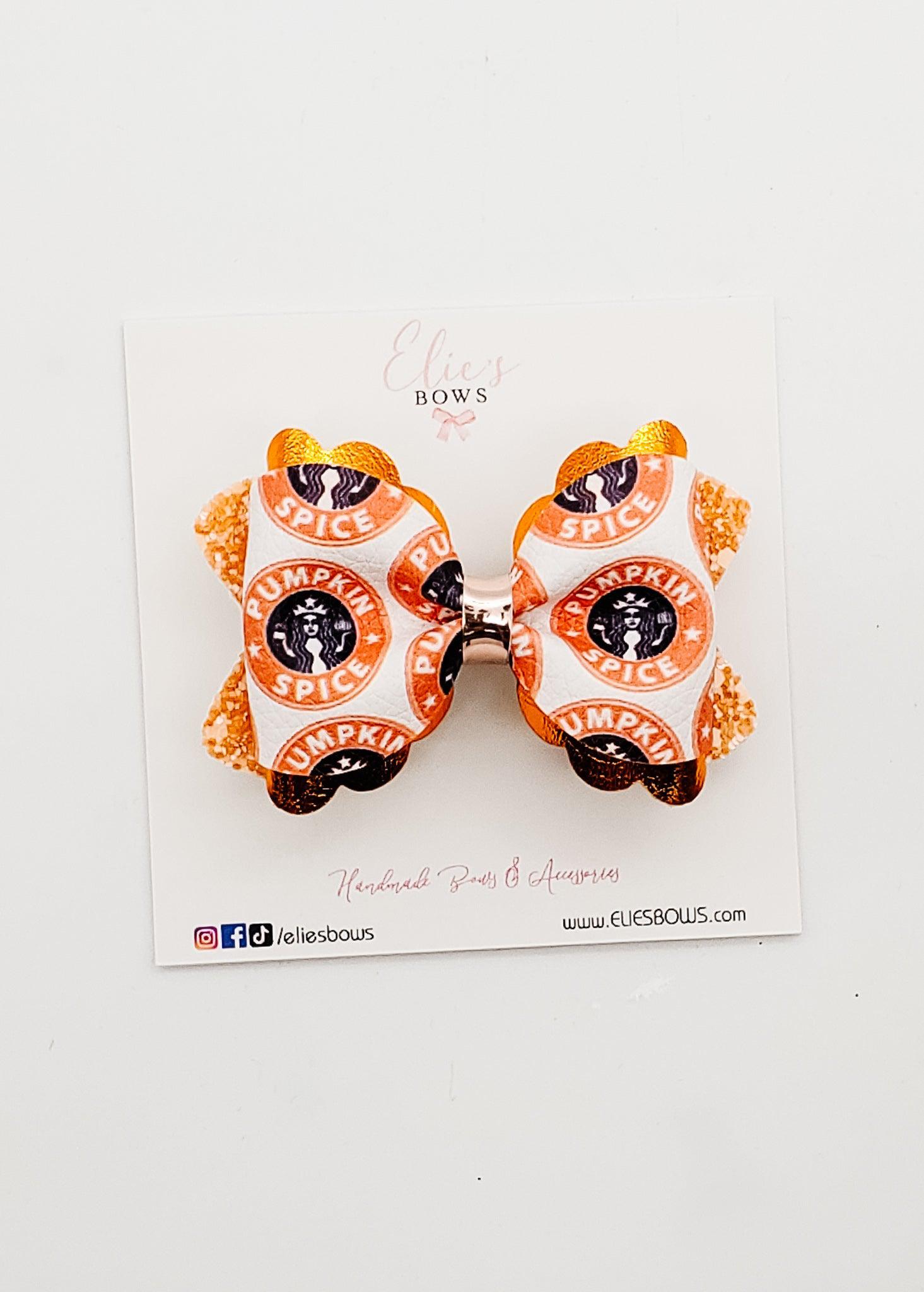Pumpkin Spice & Everything nice - 3"-Bows-Elie’s Bows