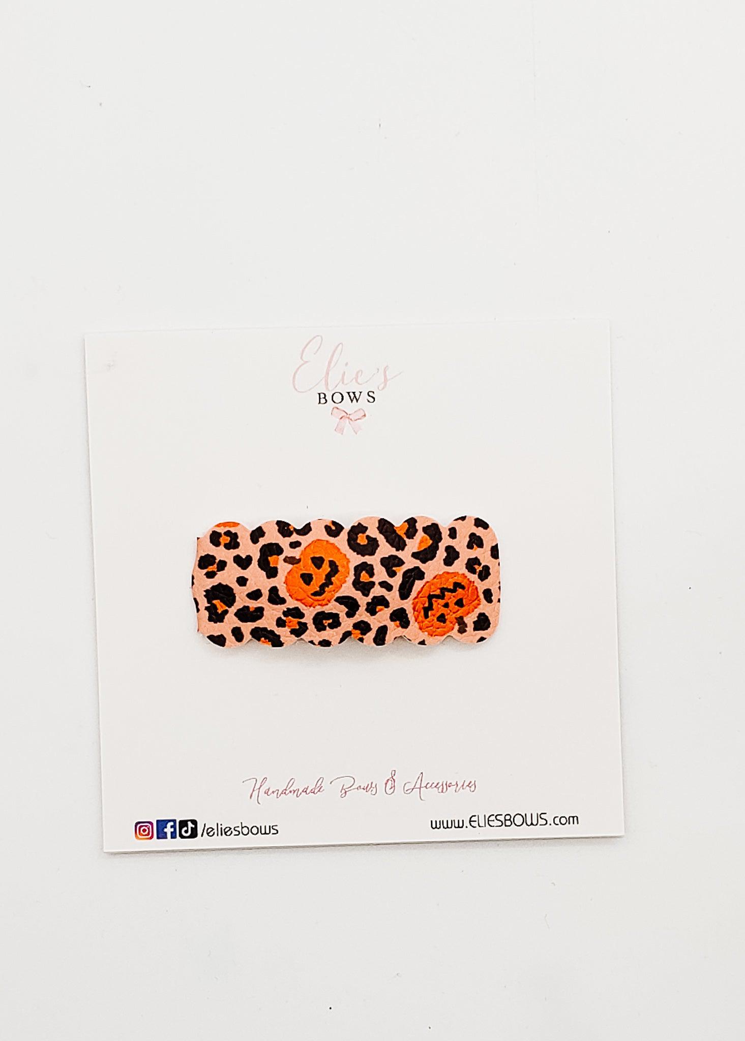 Pumpkin Spice - Snap Clips - 2"-Snap Clips-Elie’s Bows