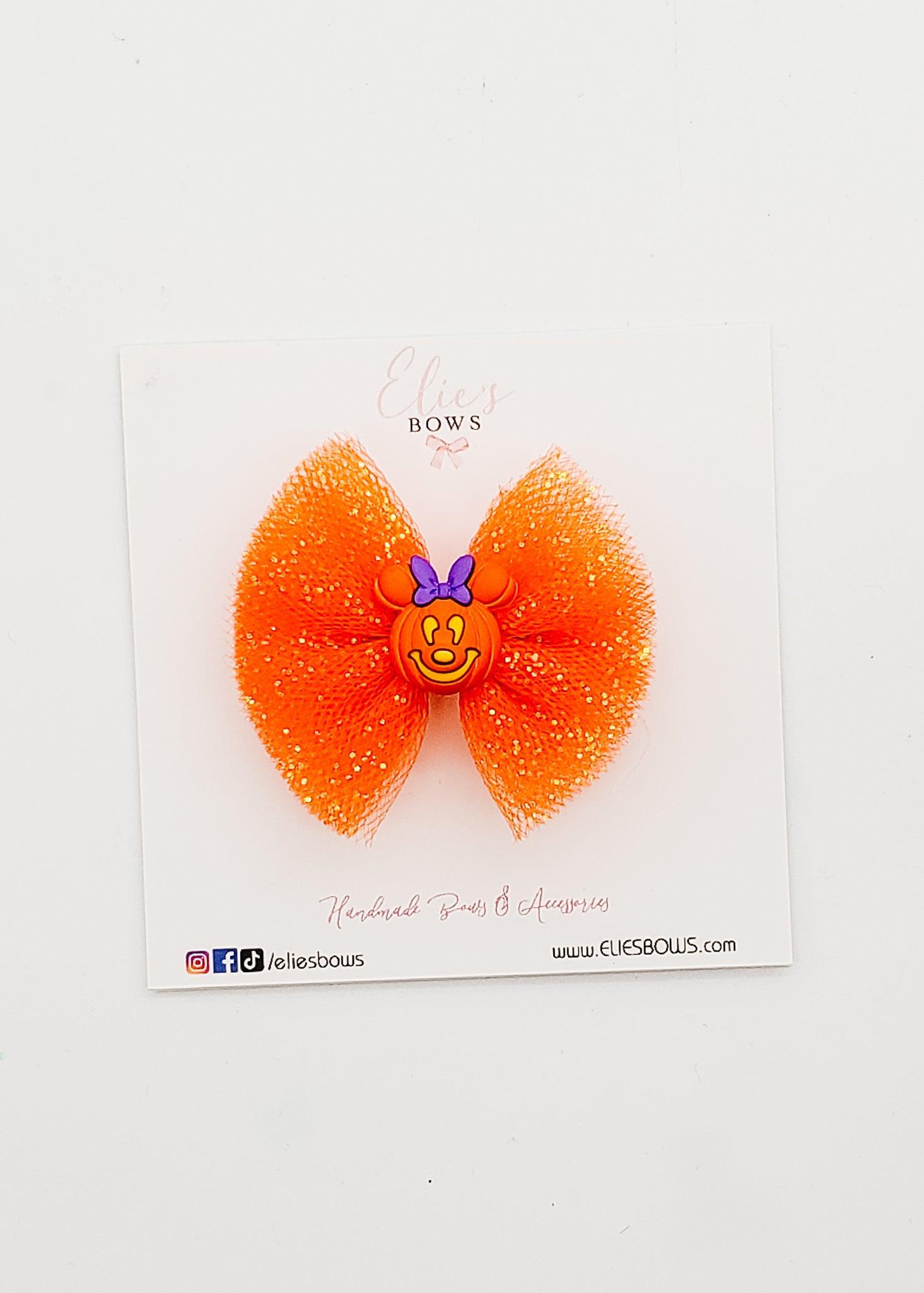 Pumpkin Tulle - 2"-Bows-Elie’s Bows