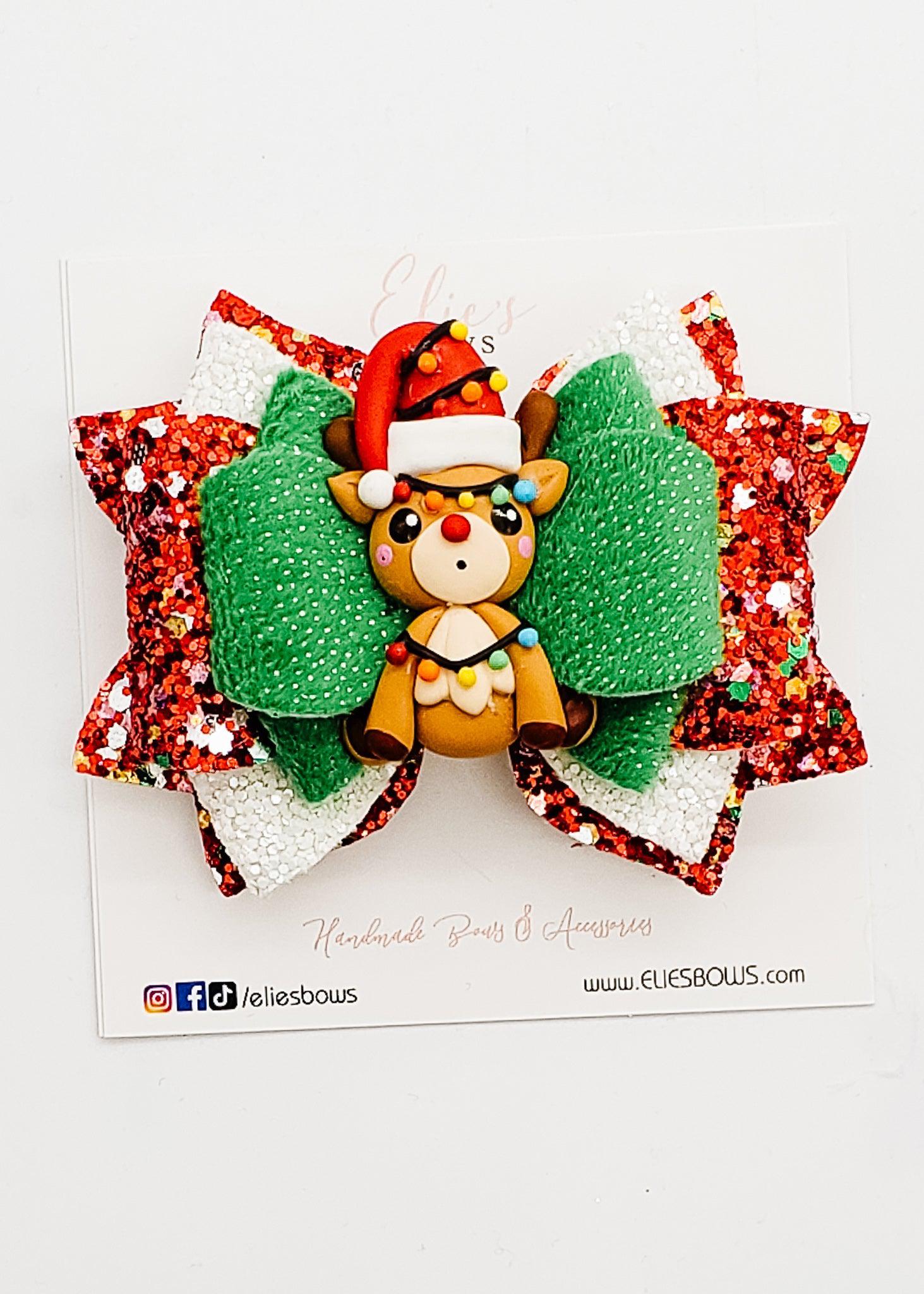 Reindeer Lights - 3.7"-Bows-Elie’s Bows