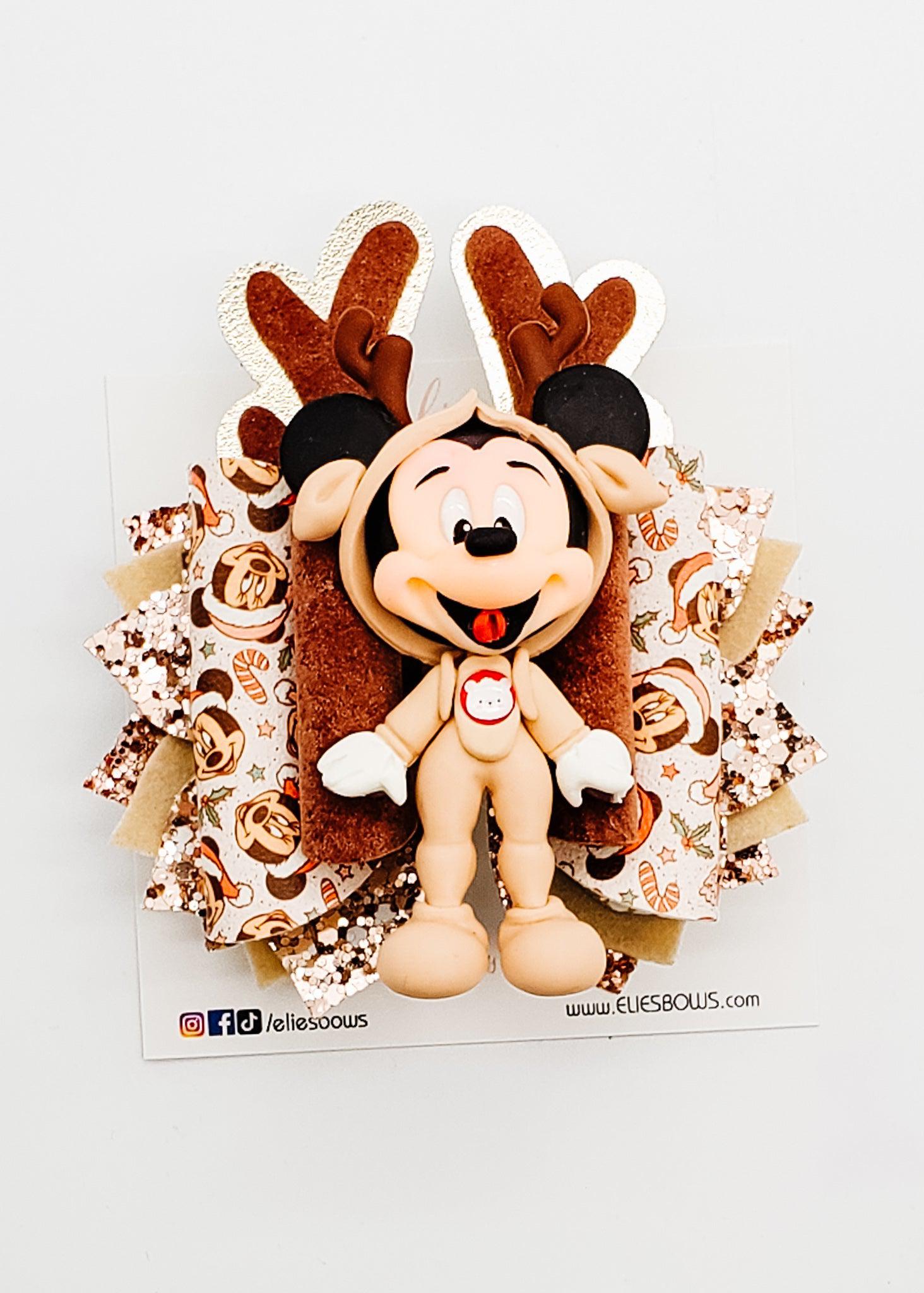 Reindeer M. - 4"-Bows-Elie’s Bows