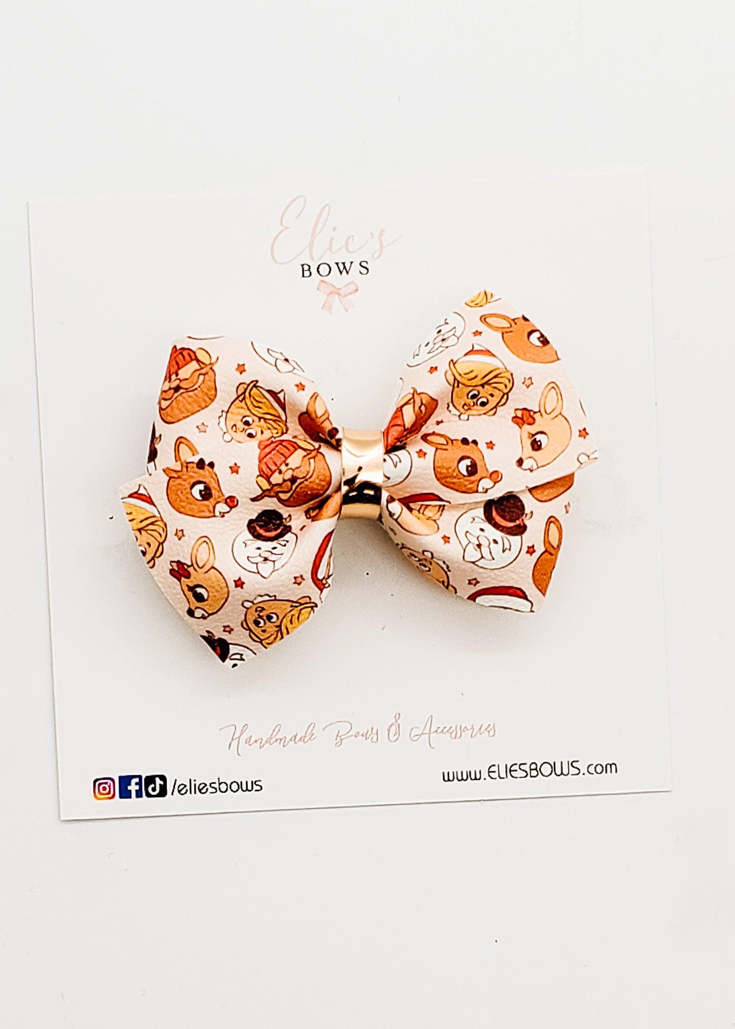 Rudolph - Twist - 2.5"-Bows-Elie’s Bows