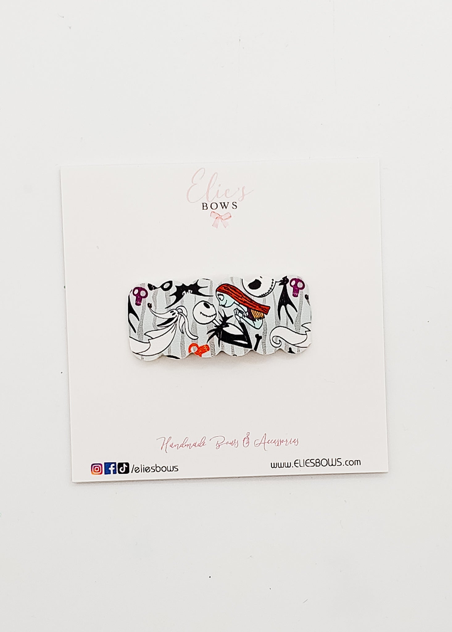 Sally & Jack - Snap Clips - 2"-Snap Clips-Elie’s Bows