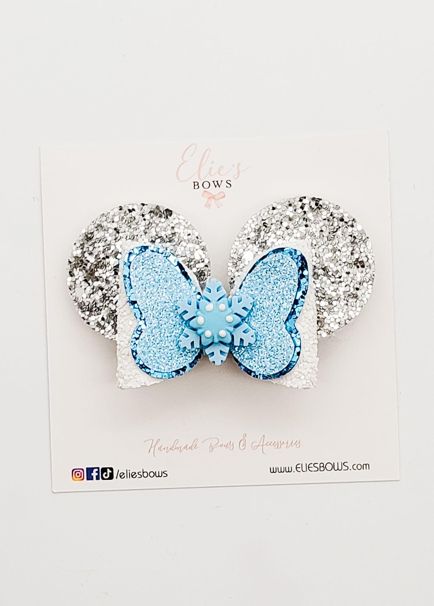 Snow Princess - 3"-Bows-Elie’s Bows