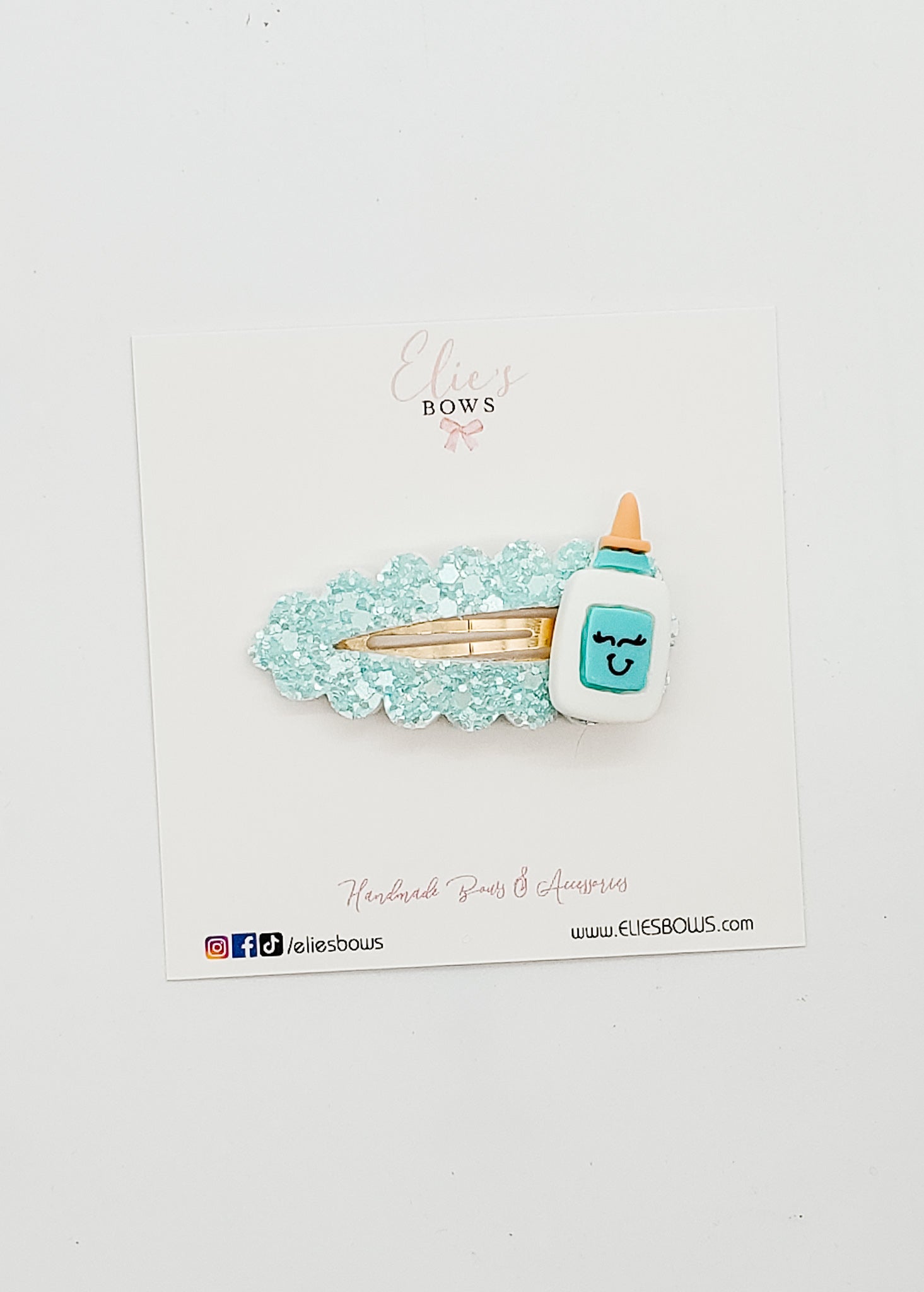 Stuck on you - Snap Clips - 2.5"-Snap Clips-Elie’s Bows